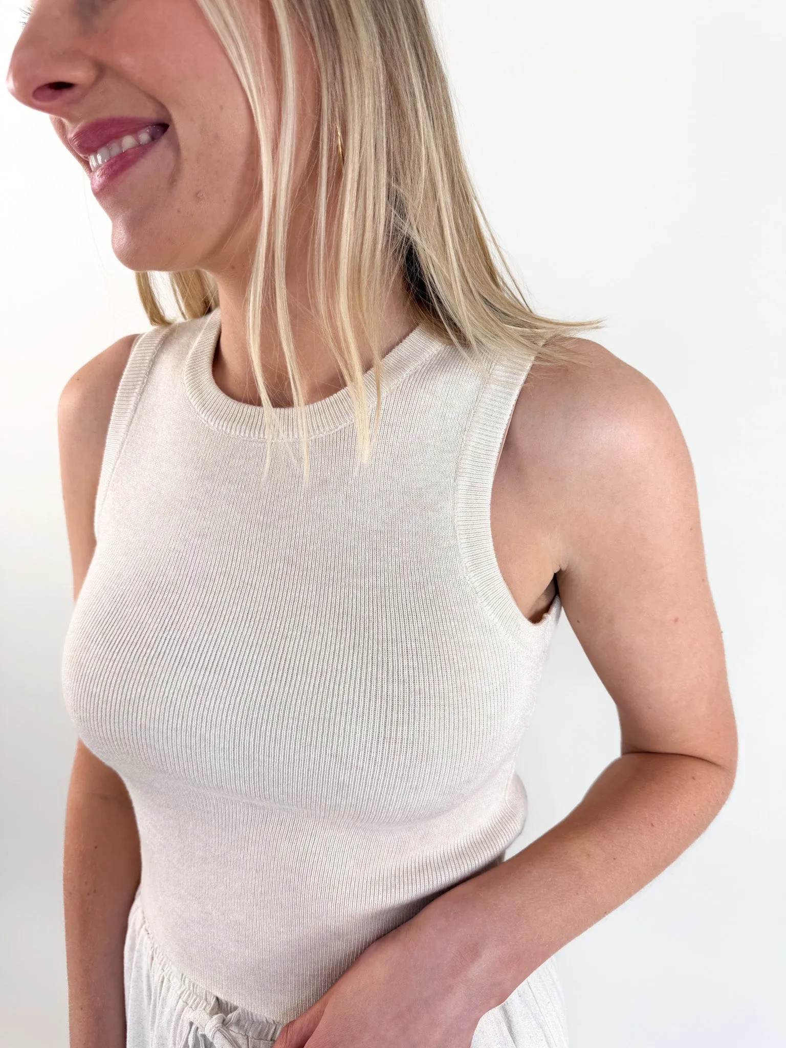 Alexis Knit Sweater Tank