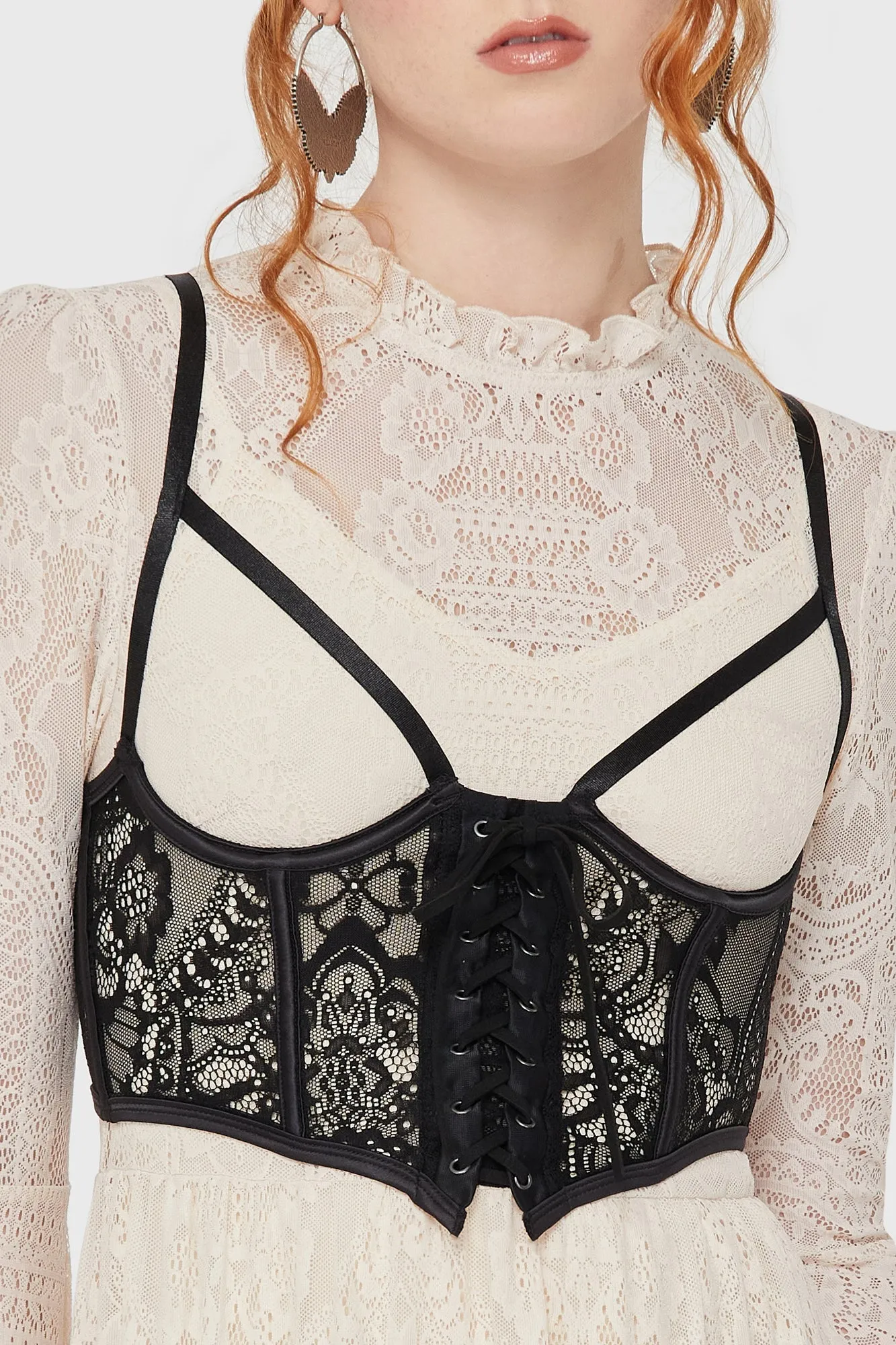 Arden Lace Basque