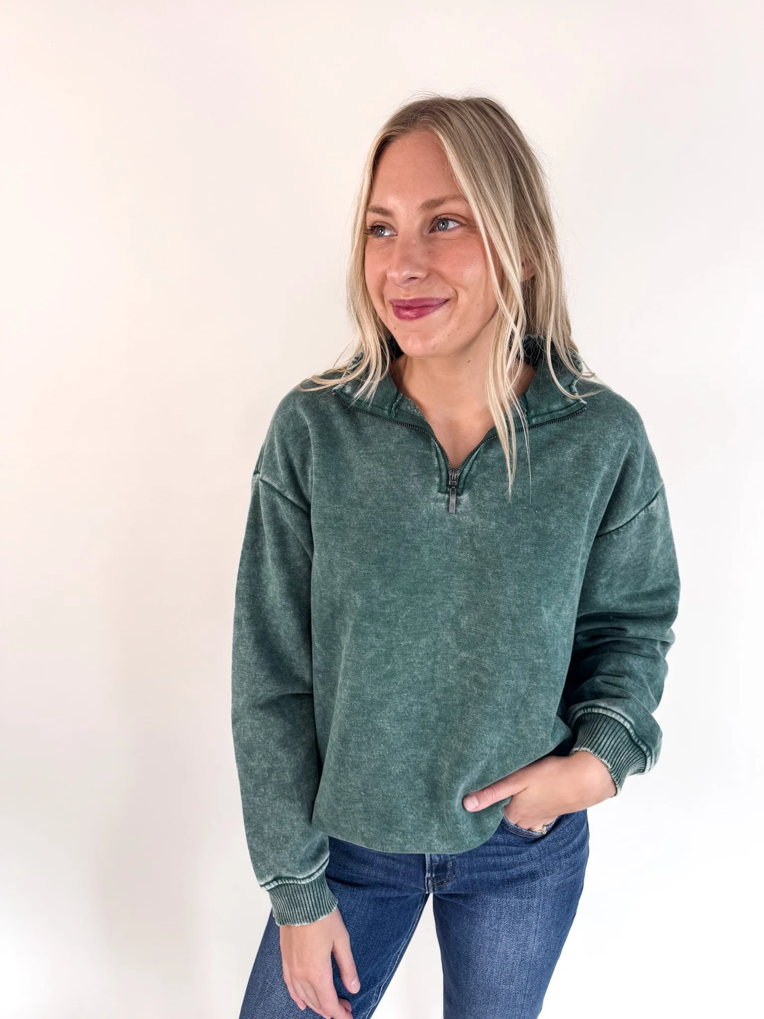 Around Town Quarter Zip