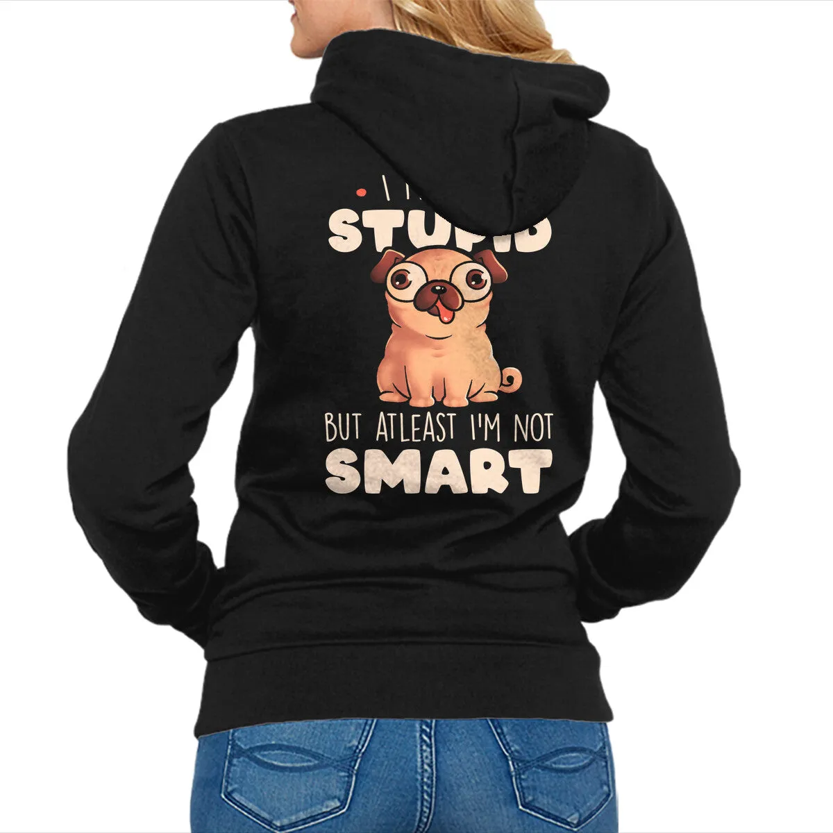 Comfortable Hoodie Core Comfort I May Be Stupid