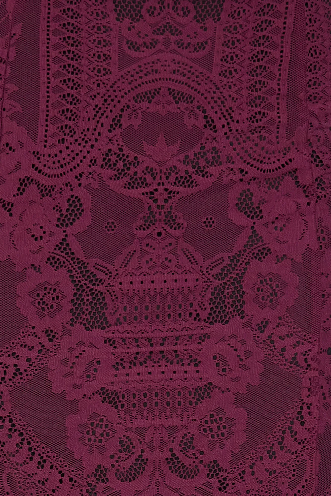 Belladonna Lace Maxi Skirt [Plum]