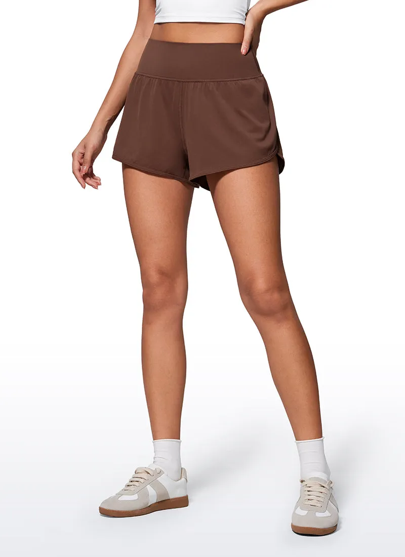 Butterluxe-Light Dolphin High Rise Short 2.5"