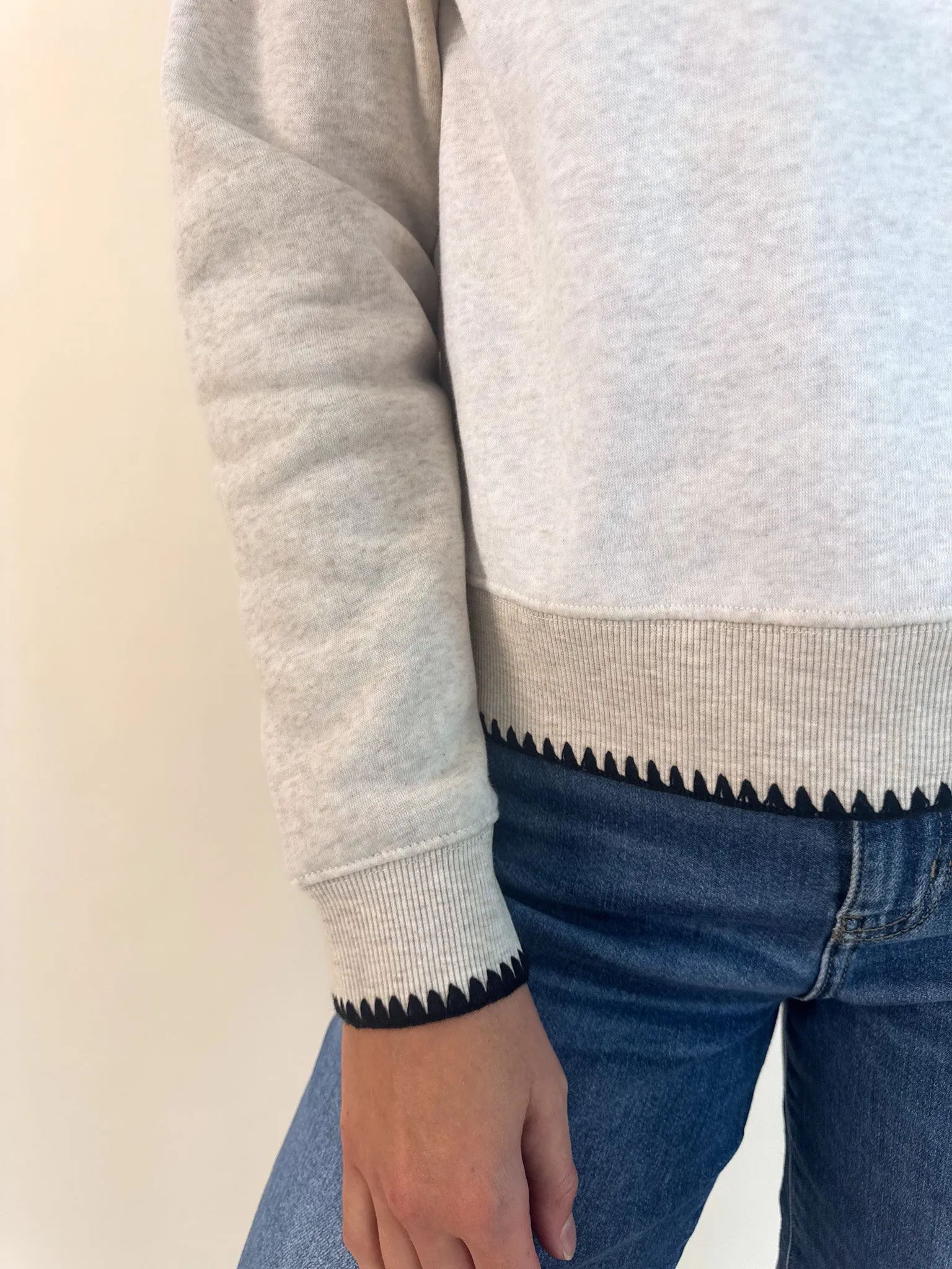 Carmine Top- Oatmeal