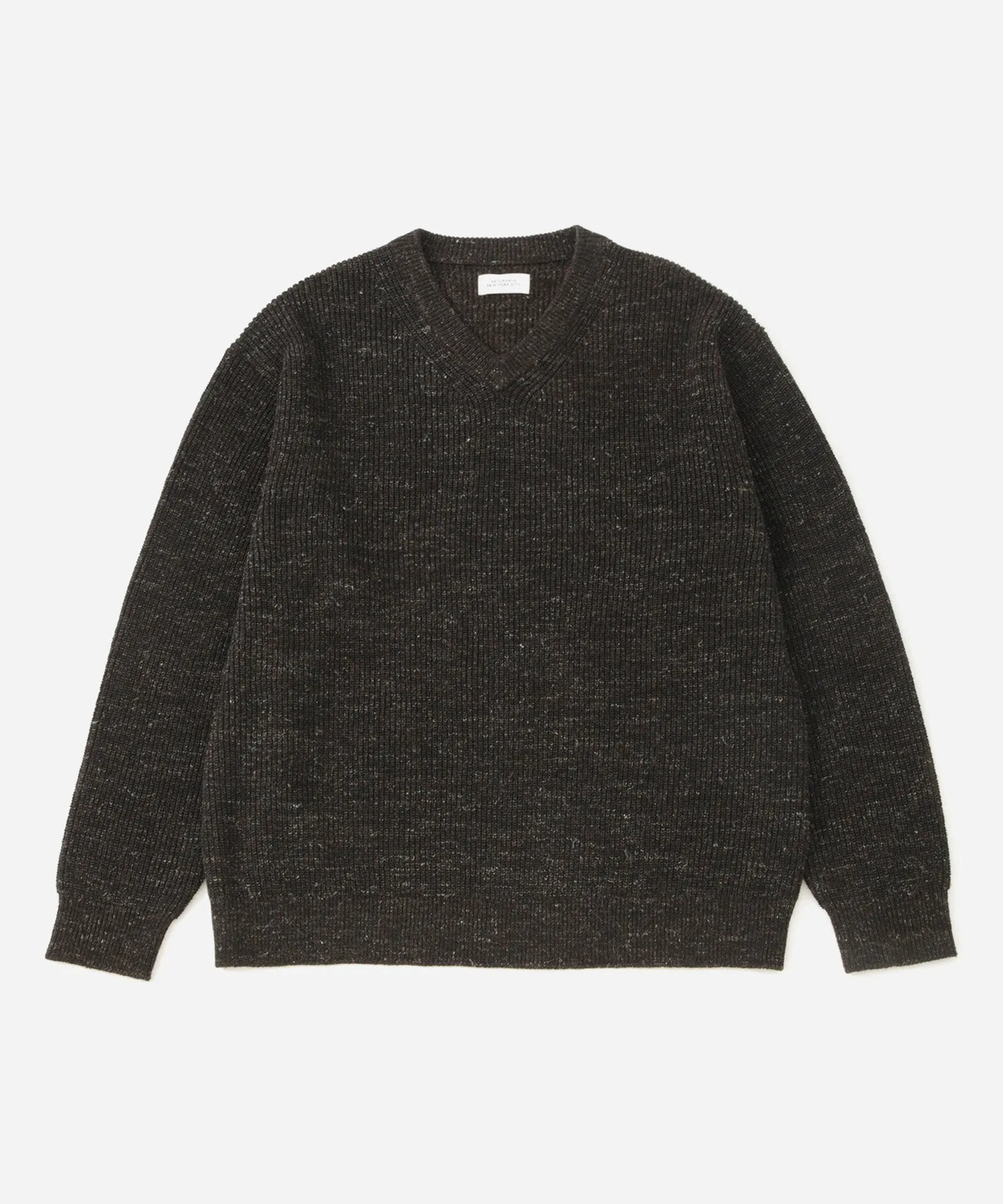Black | Charles V-Neck Sweater | Saturdays NYC