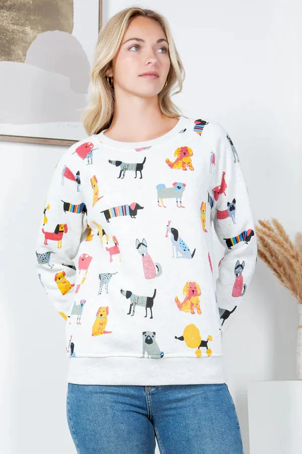 Colourful Dog Sweatshirt