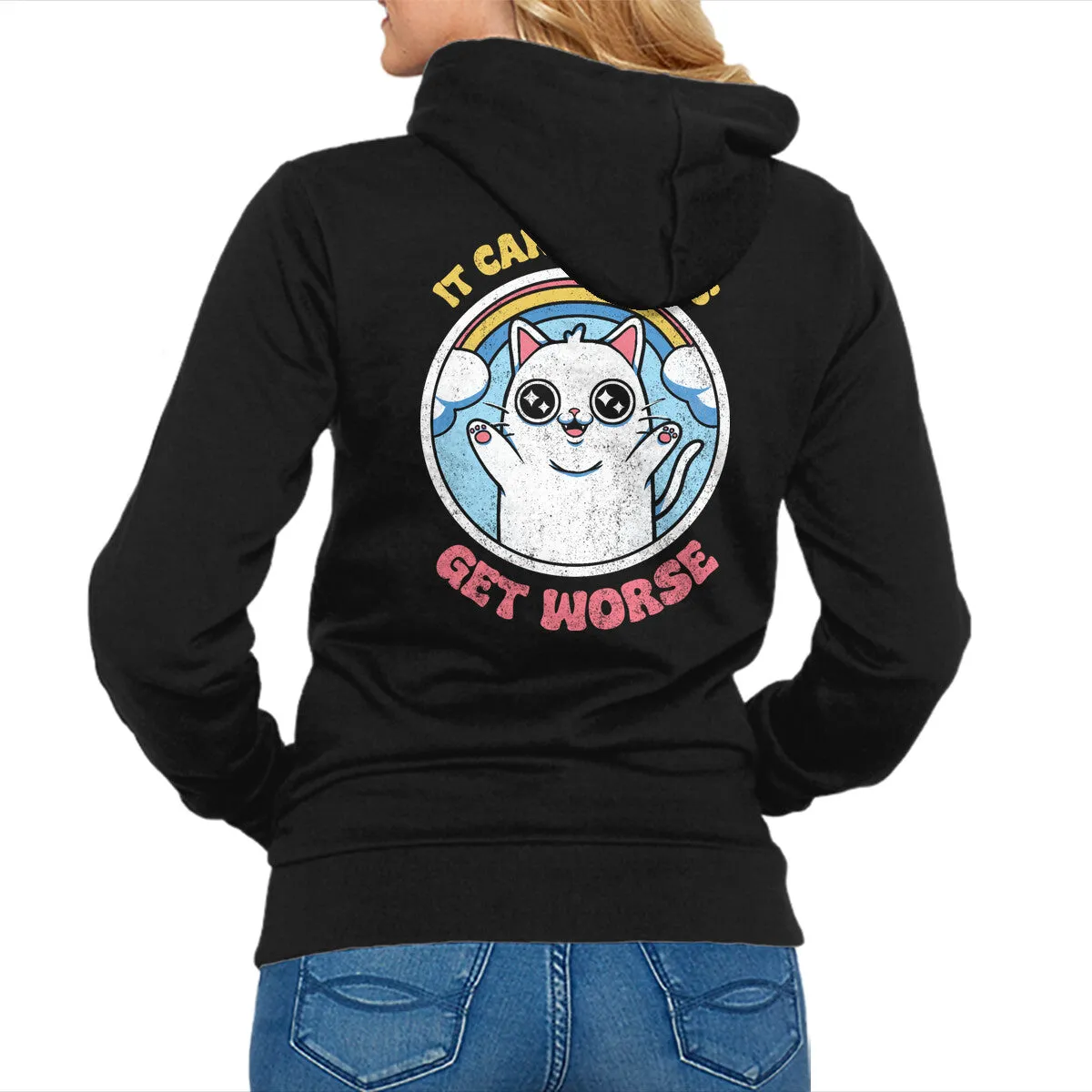 Beach Style Simple Hoodie It Can Get Worse