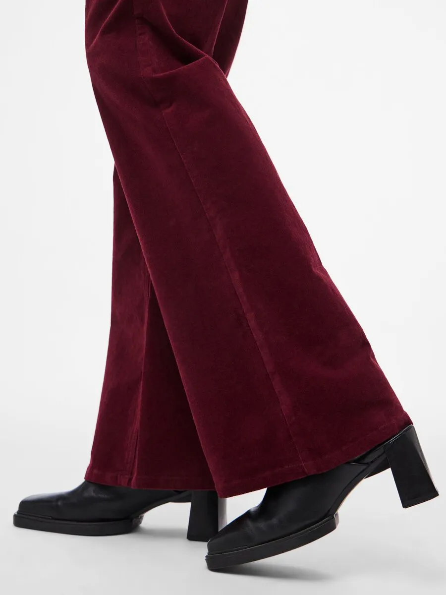 Corduroy Flared Pants