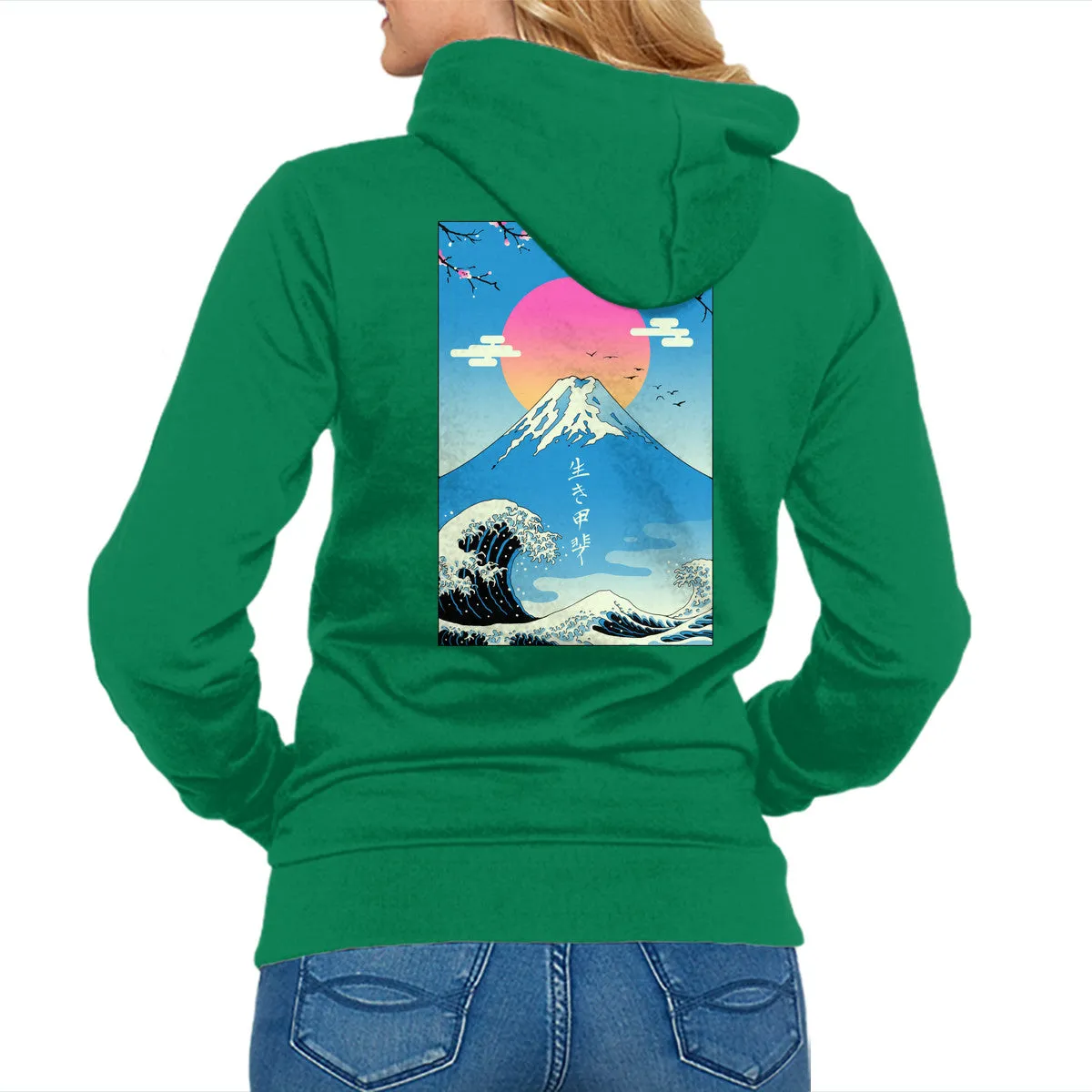 Ikigai Relaxed Fit Hoodie Layered Wear