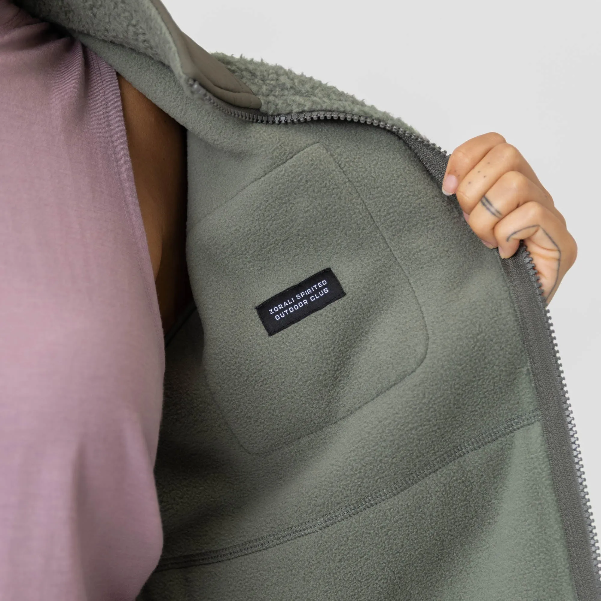 Cosy Camp Fleece Fog