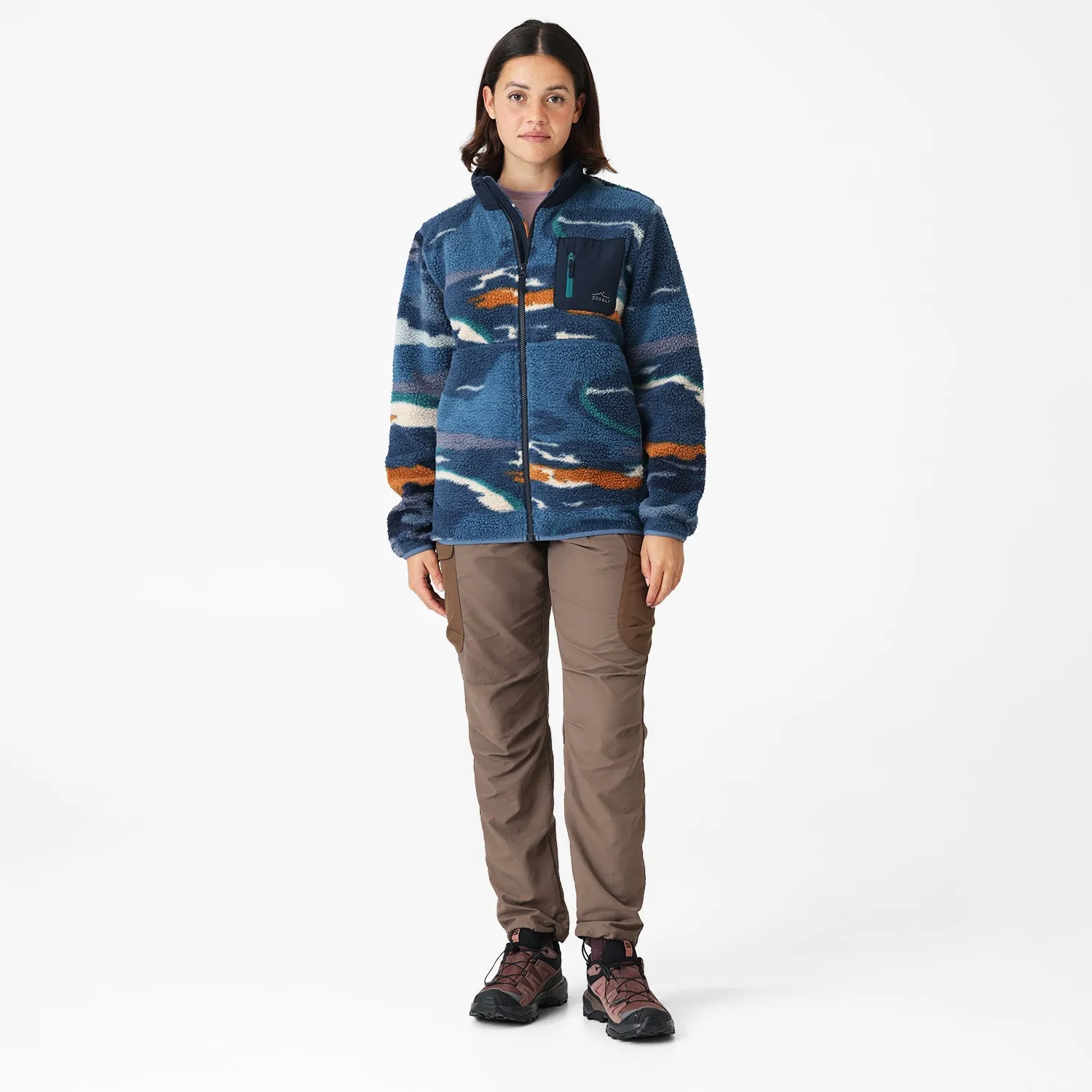 Cosy Camp Fleece Tides