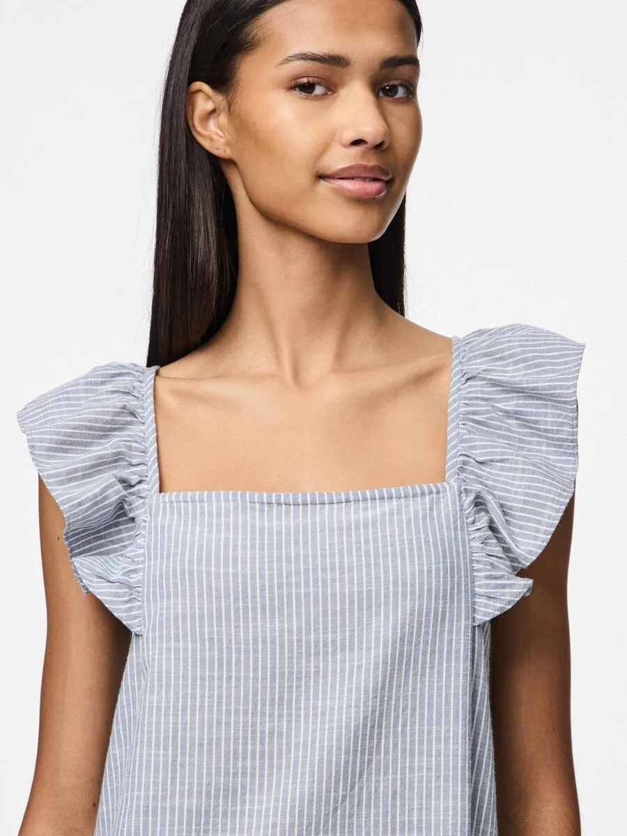 Cotton Linen Blend Maxi Dress