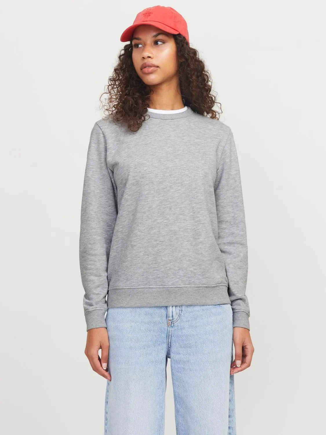 Cotton Solid Sweatshirt