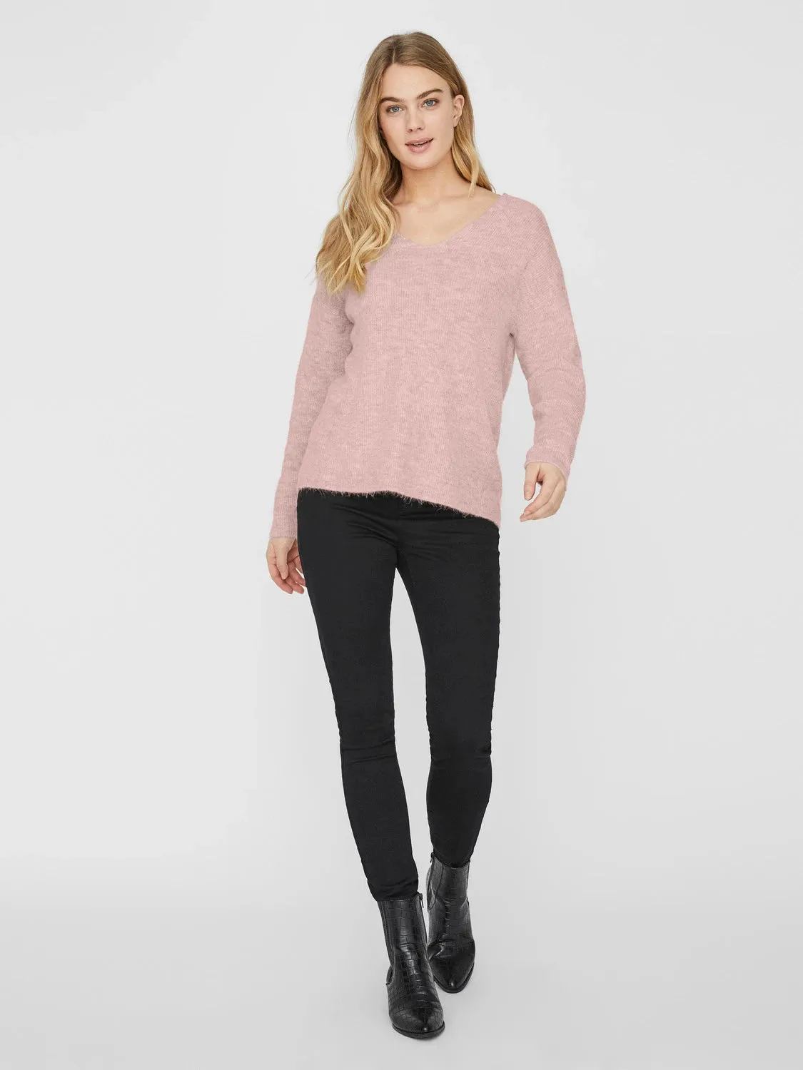 Crewlefile V-neck Pullover