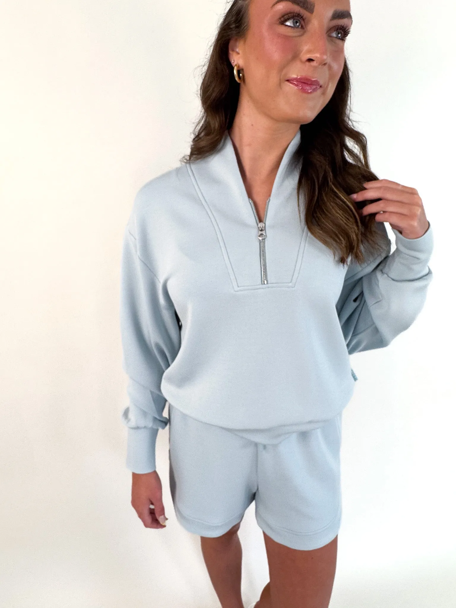 Davidson Sweatshirt - Ether Blue