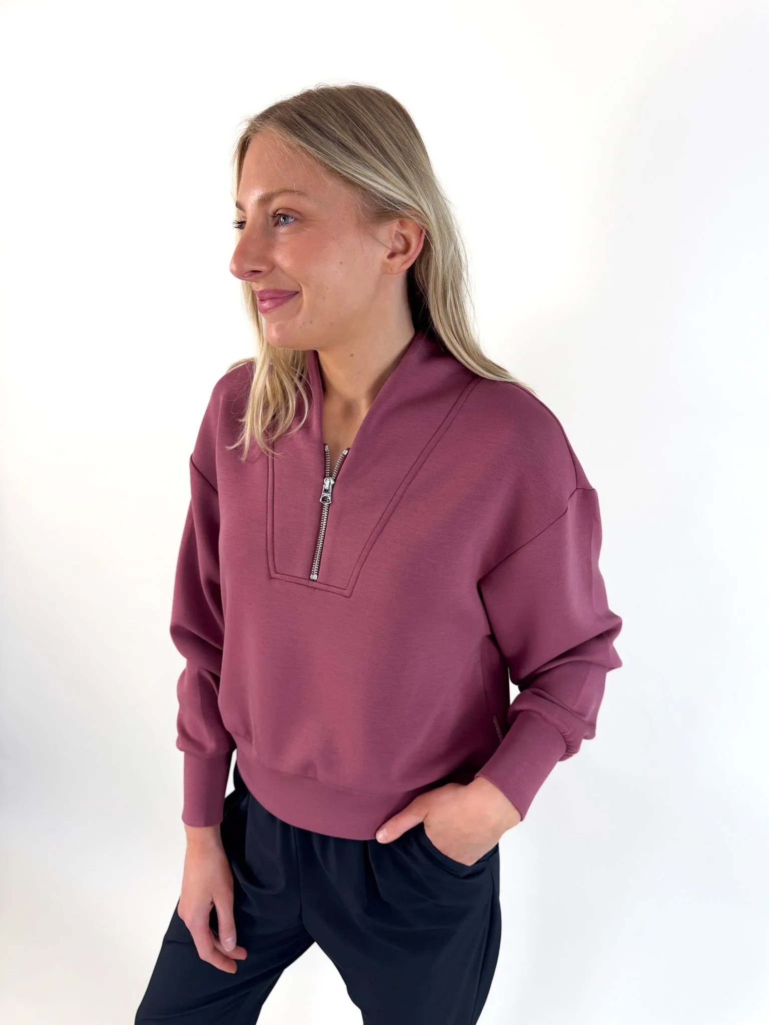 Davidson Sweatshirt- Wild Rhubarb