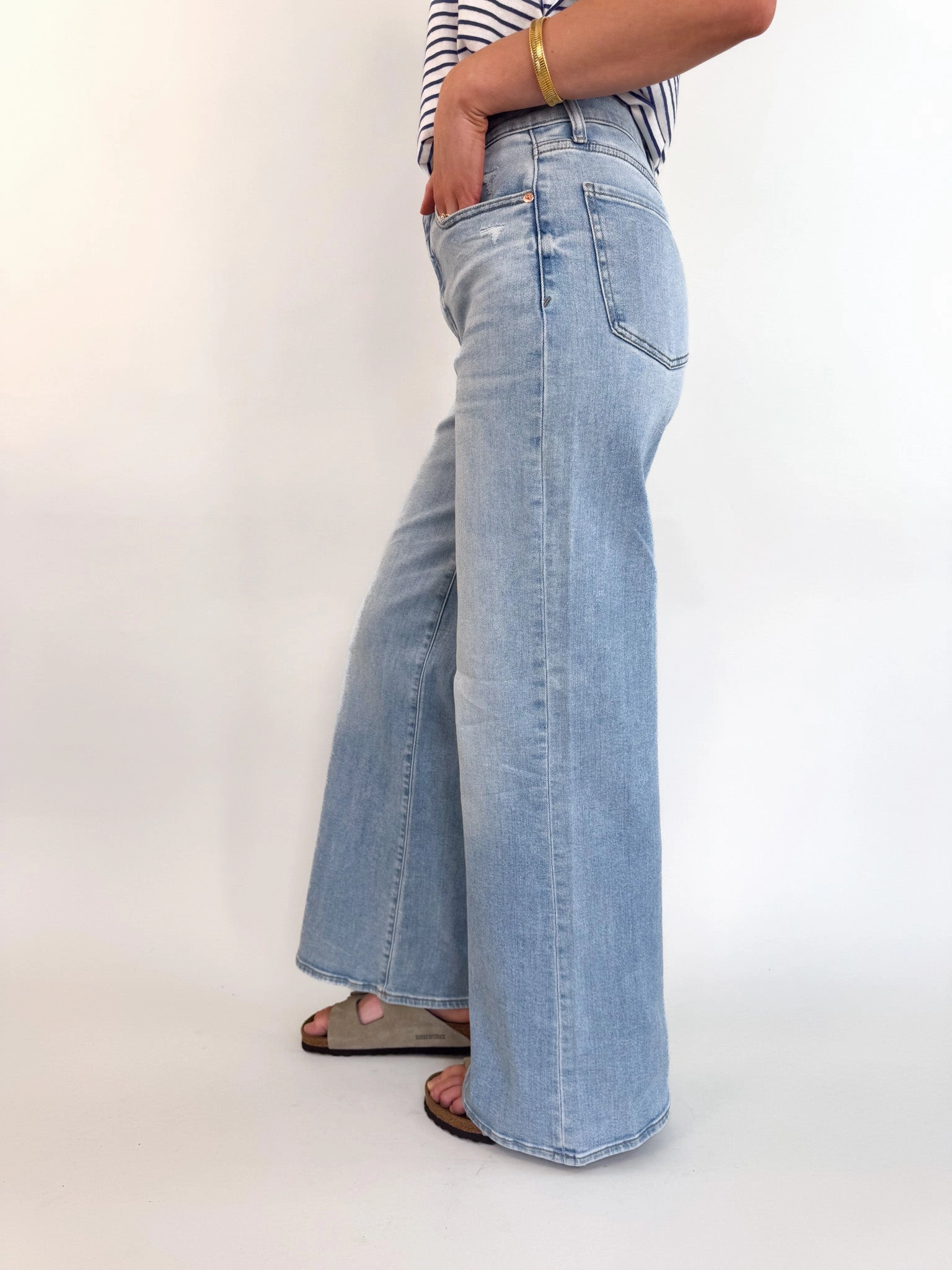 Far Out Blooming Vintage Denim