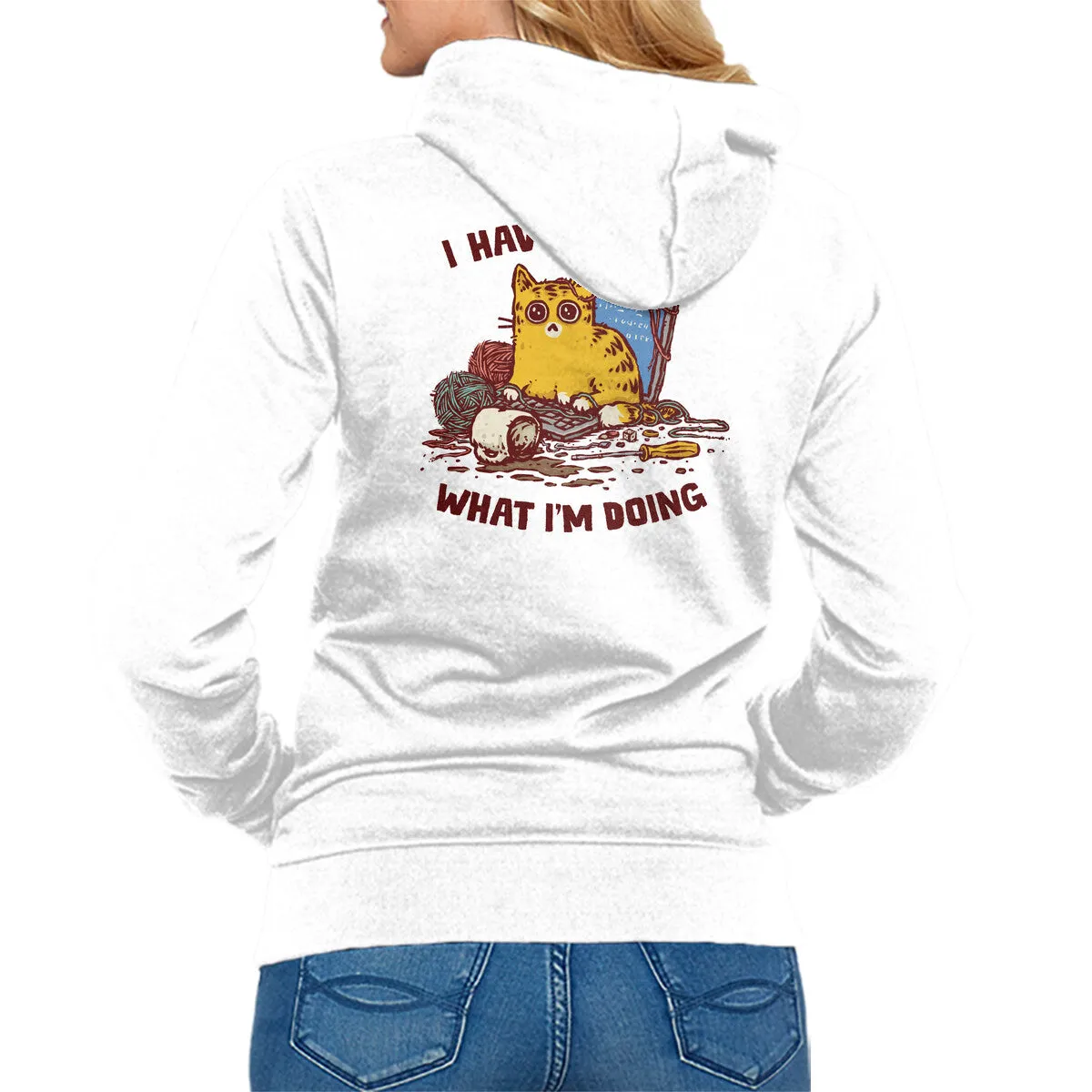 I Have No Idea What I Am Doing product fuzzy coziness Relaxed Fit