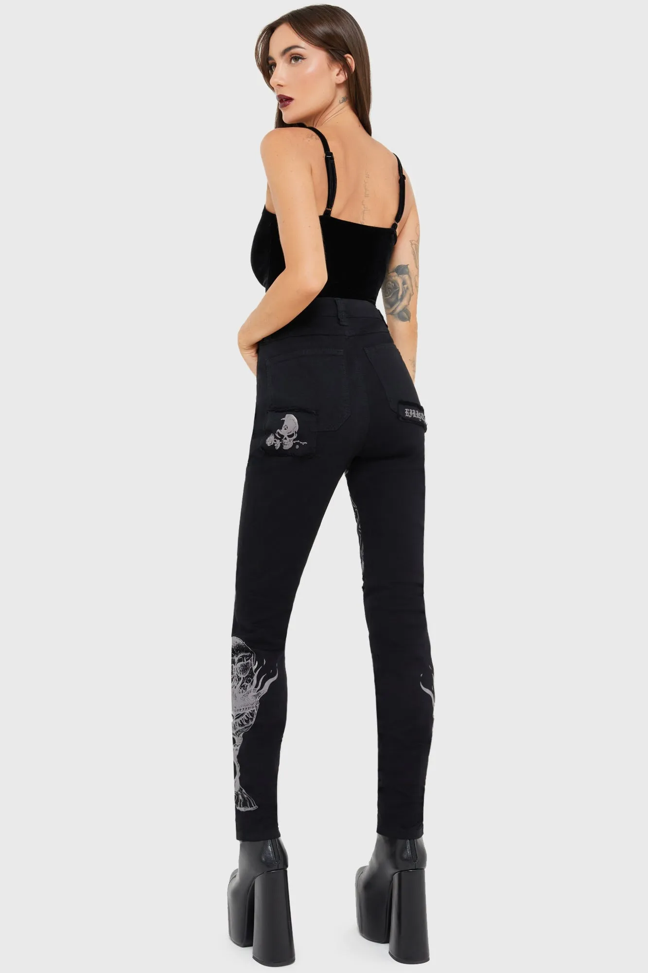 Grail Of Loathing Skinny Jeans