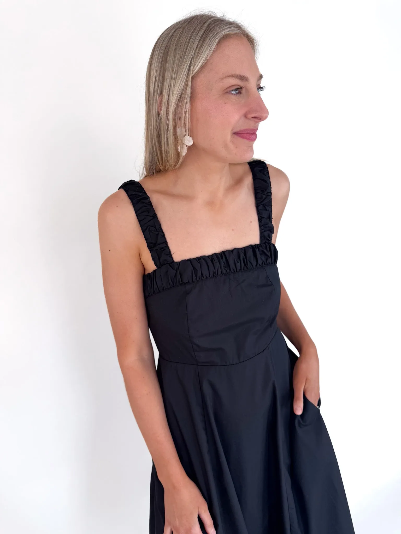 Harmony Pocket Midi Dress