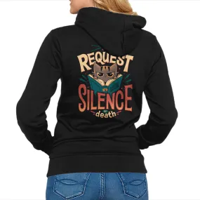 I Request Silence Zippered Pocket