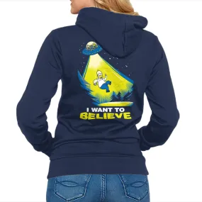 I Want To Believe Hoodie Fashion Urban Sporty