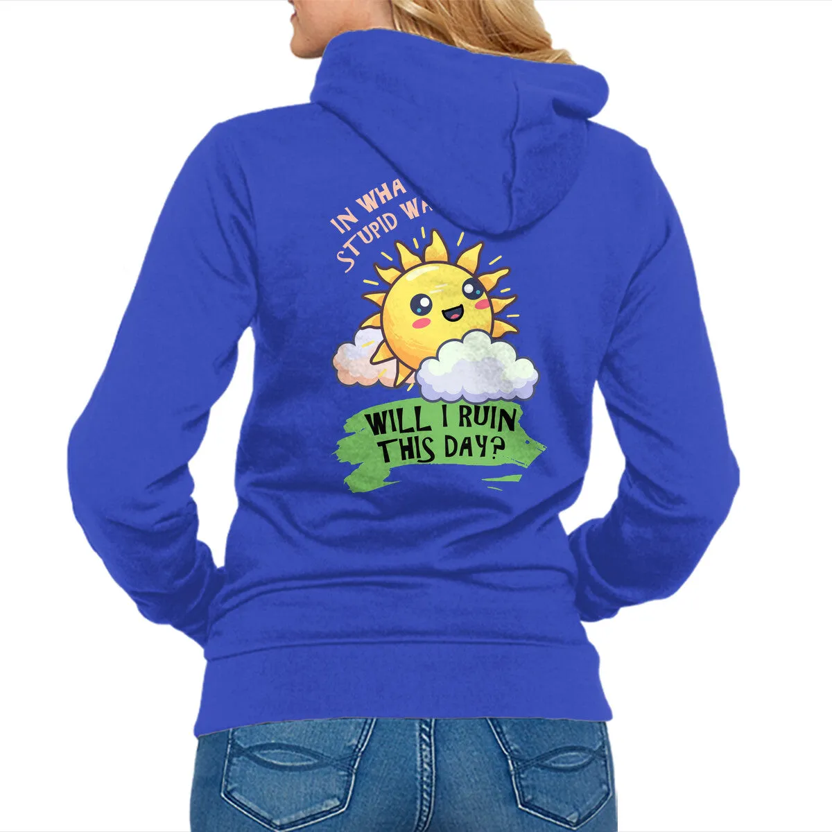 In What Stupid Way old people Simple Hoodie