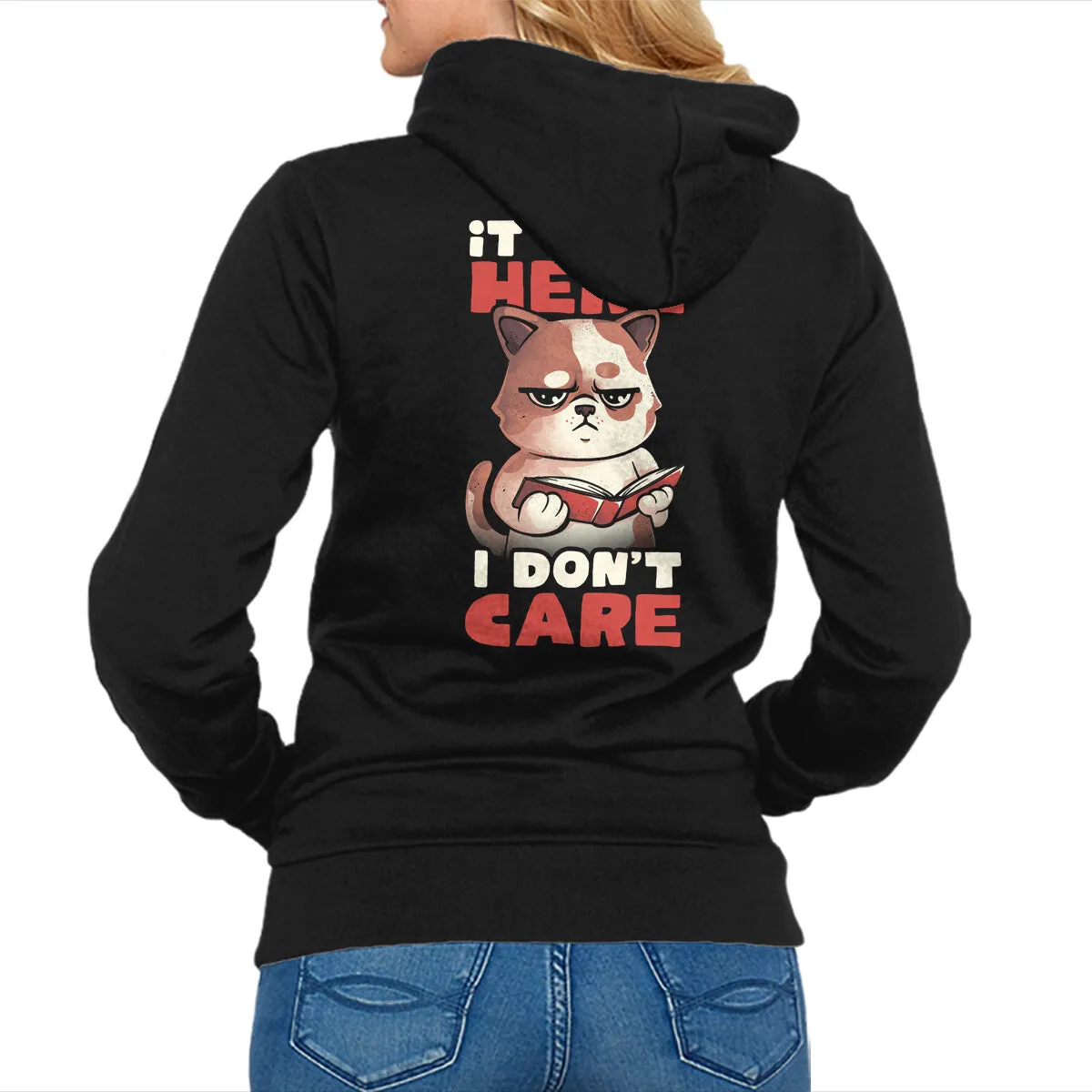 It Says Here I Don't Care product chain toughness Basic Hoodie