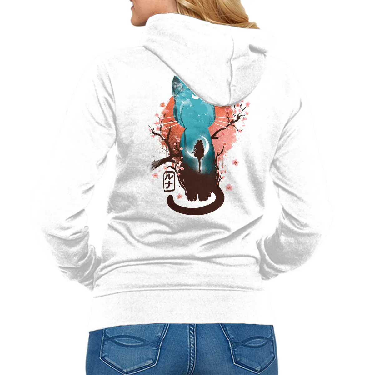 Japanese Moon Cat Eco-friendly