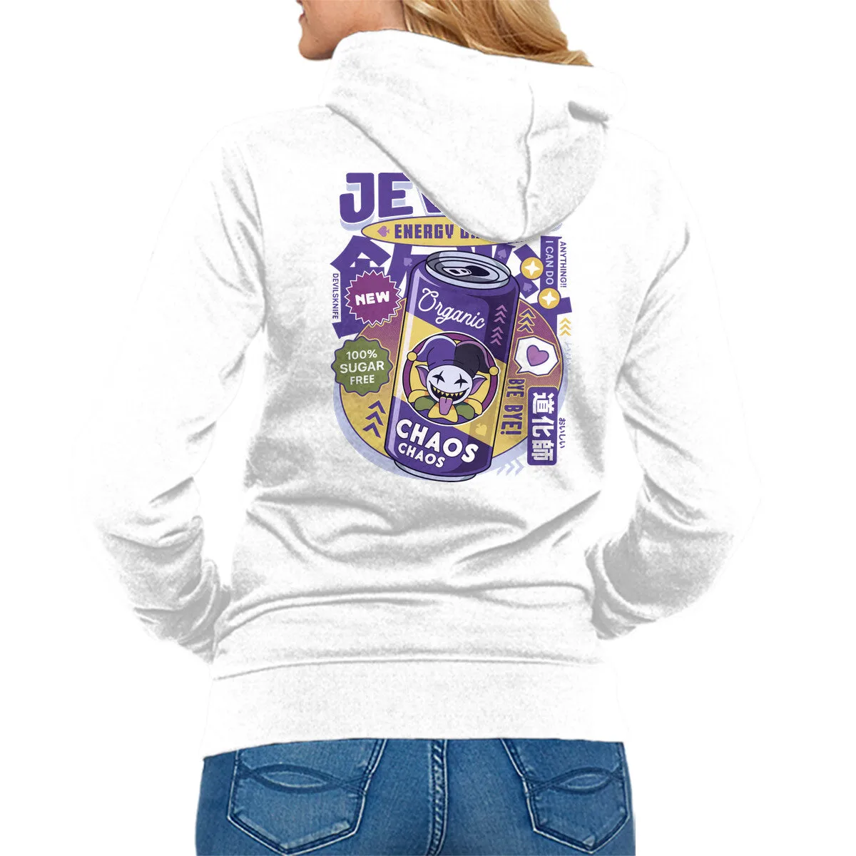 Regular Fit Fashion Top Jevil Energy Drink
