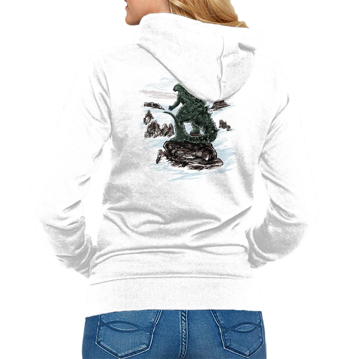 Travel Companion Kaiju Above The Sea Of Fog