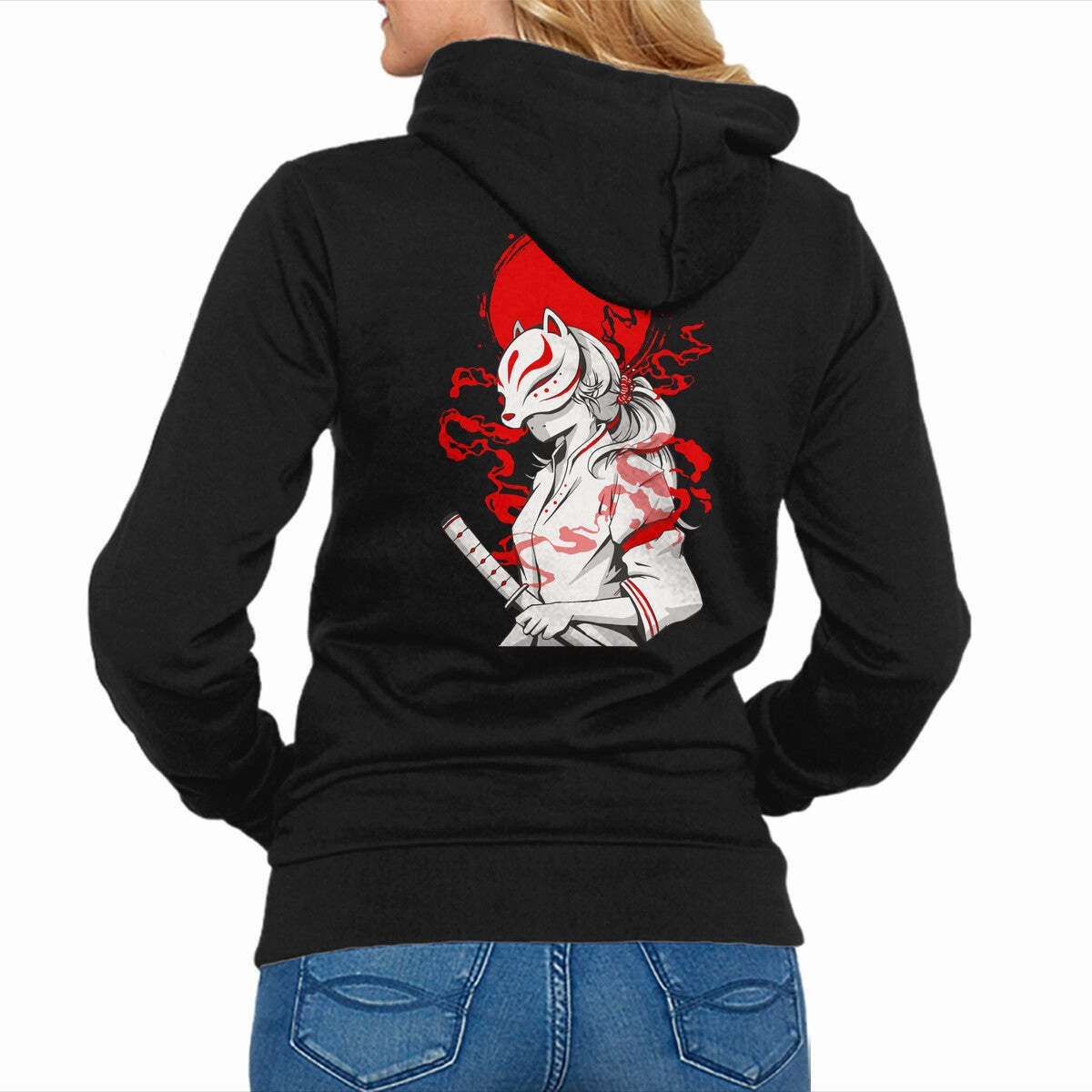 Timeless Chic Kitsune Samurai Girl