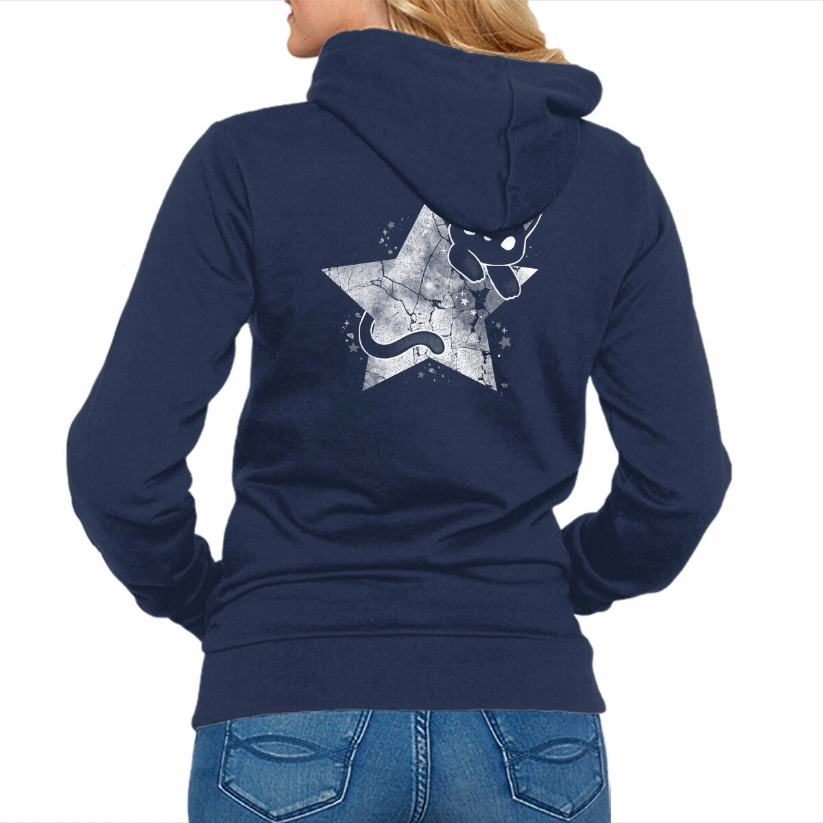 Vibrant Print Kitten Star