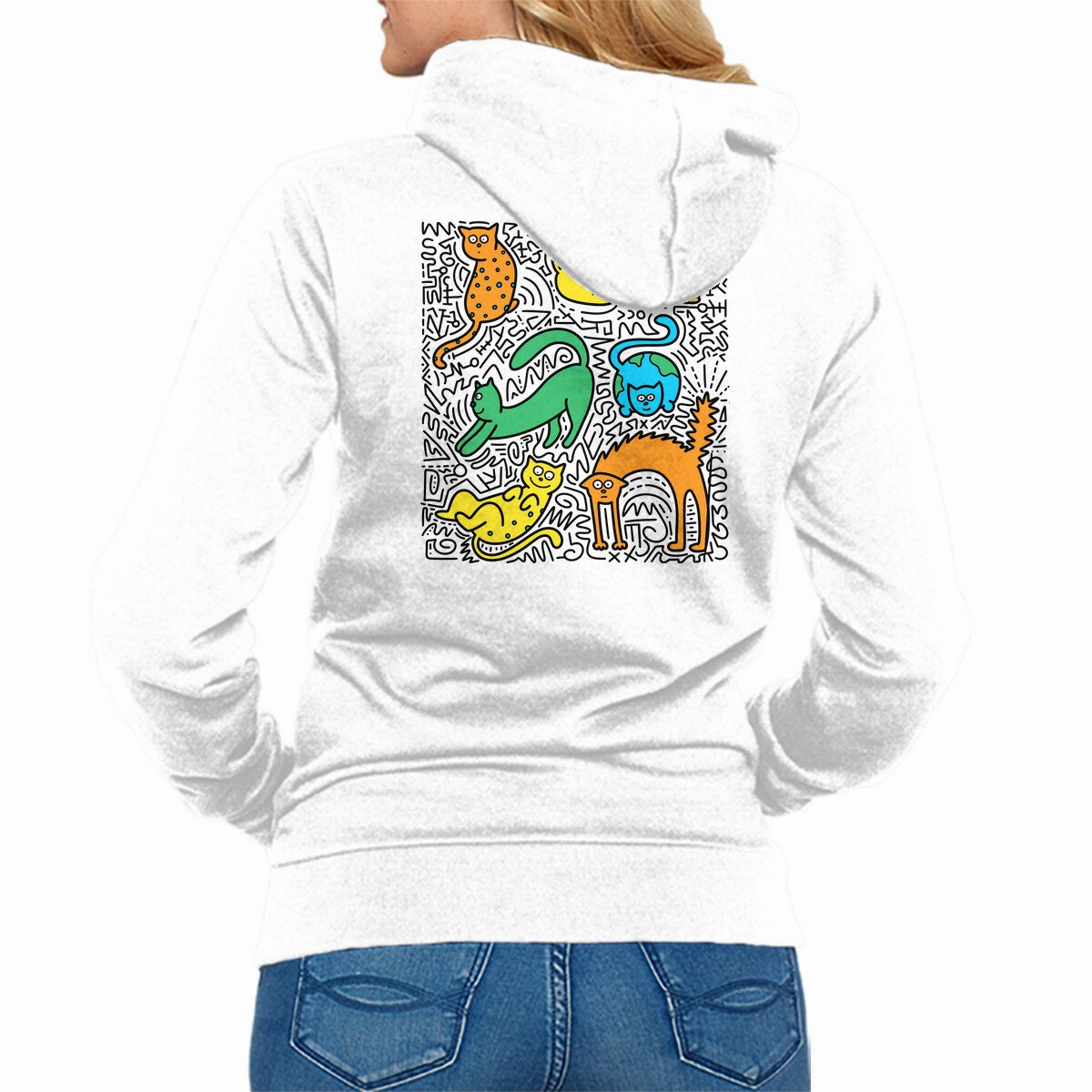 Kitty Haring Short Flannel