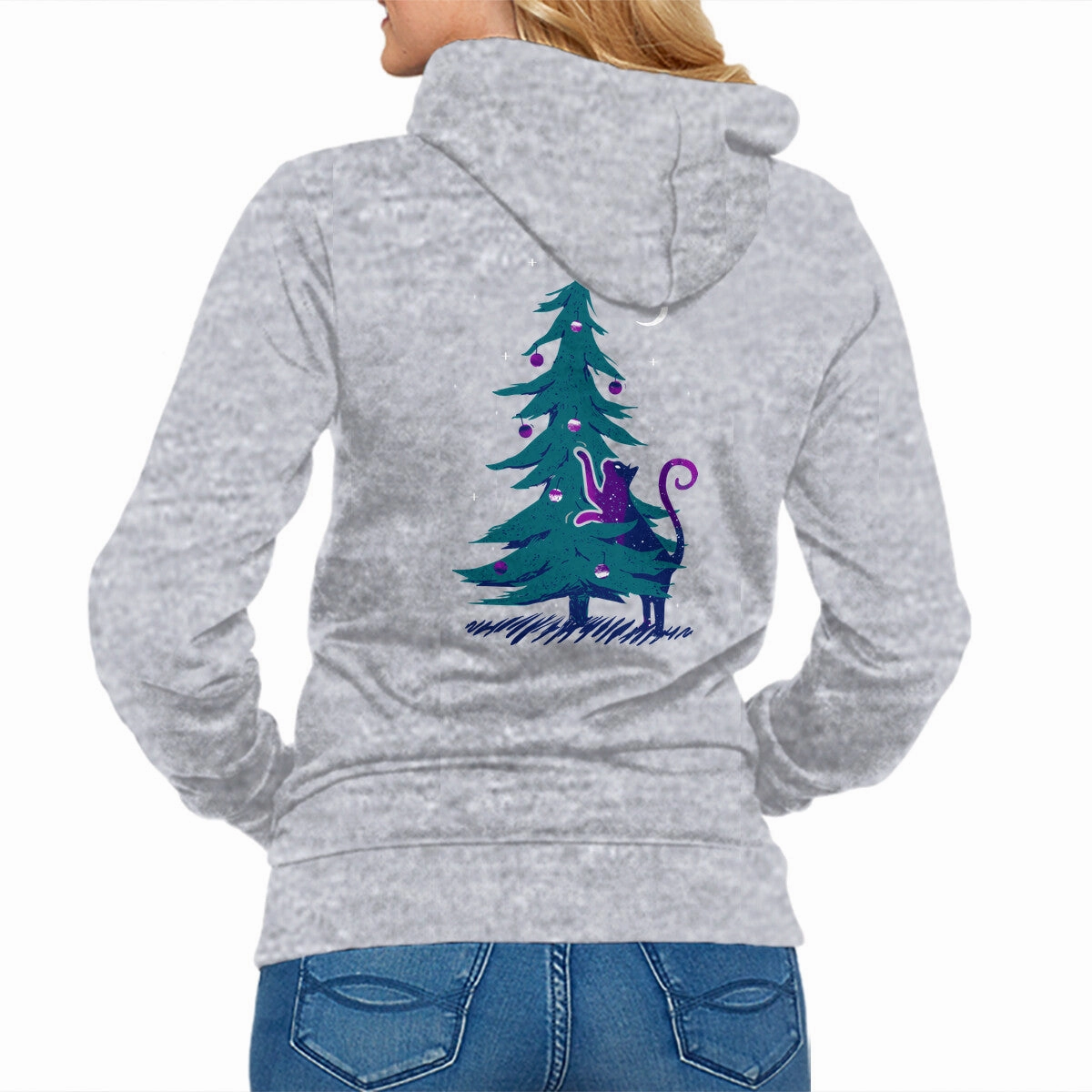 product innovation potential Relaxed Fit Hoodie Kitty Tree Love