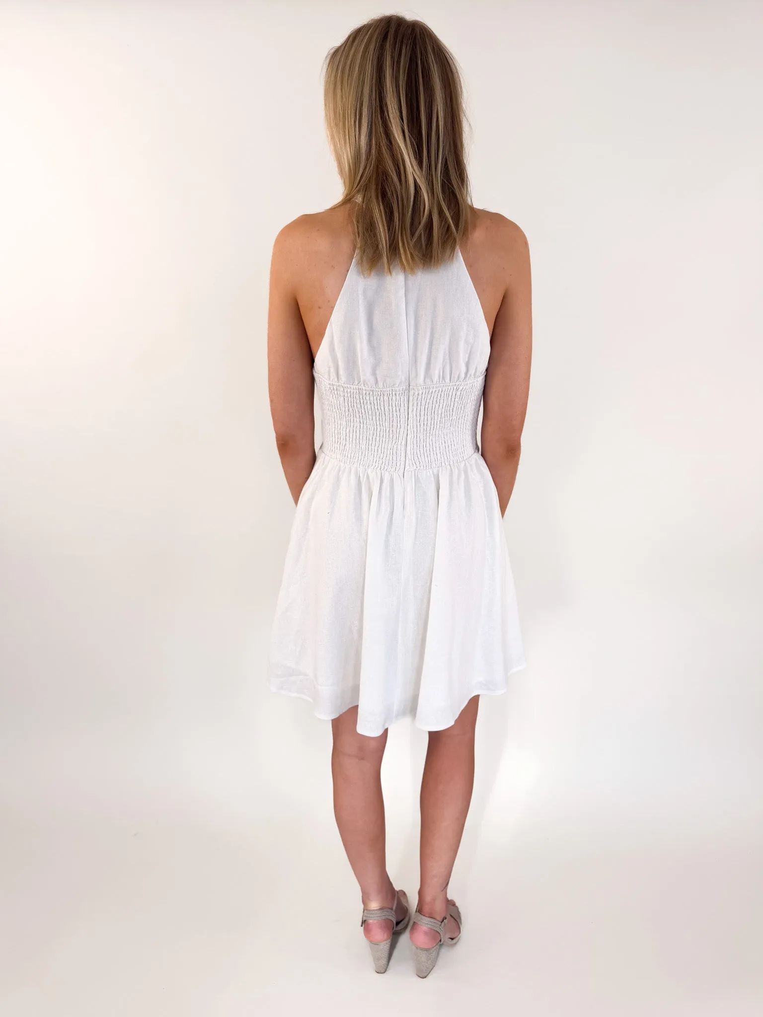 Kosta White Dress