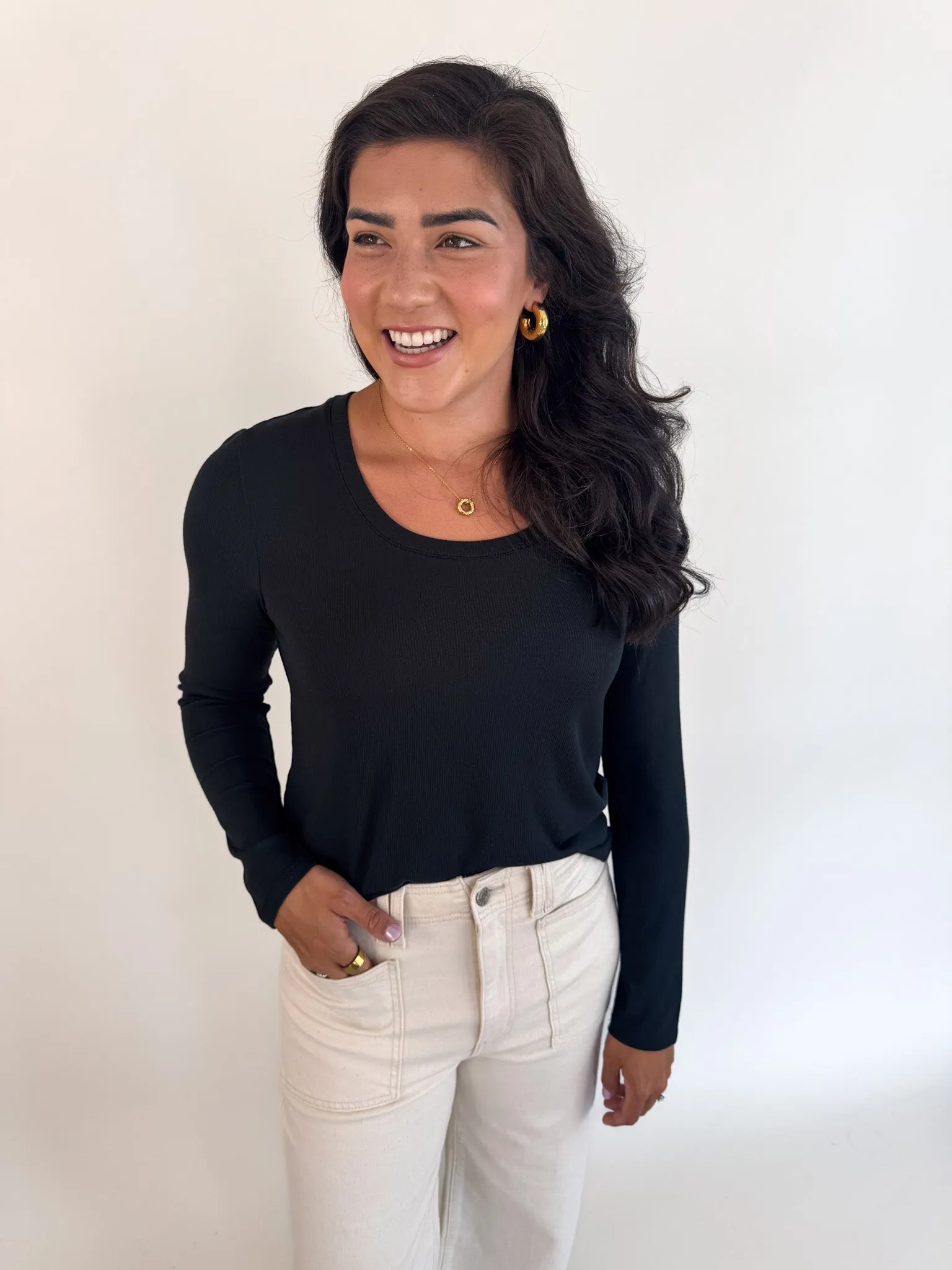 Lauren Long Sleeve- Black