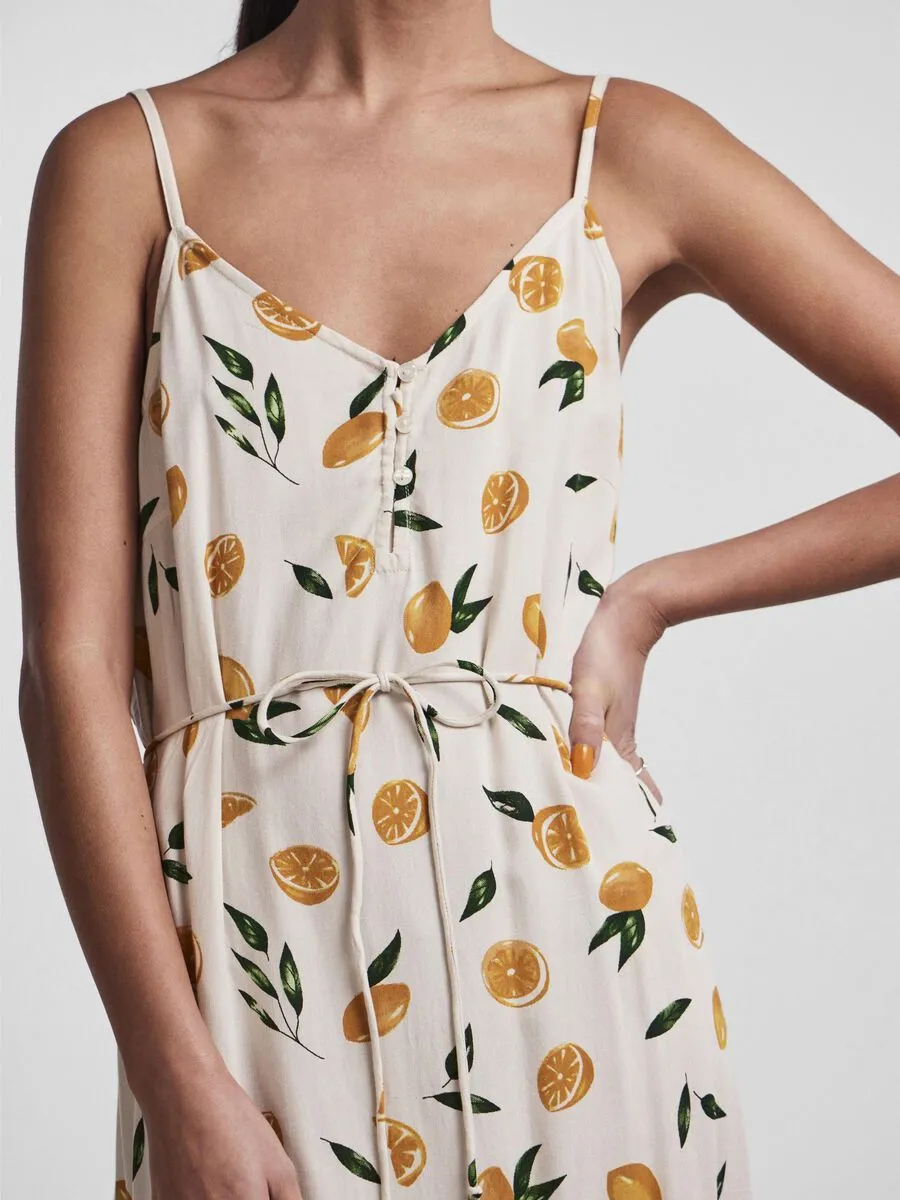 Lemon Print Dress