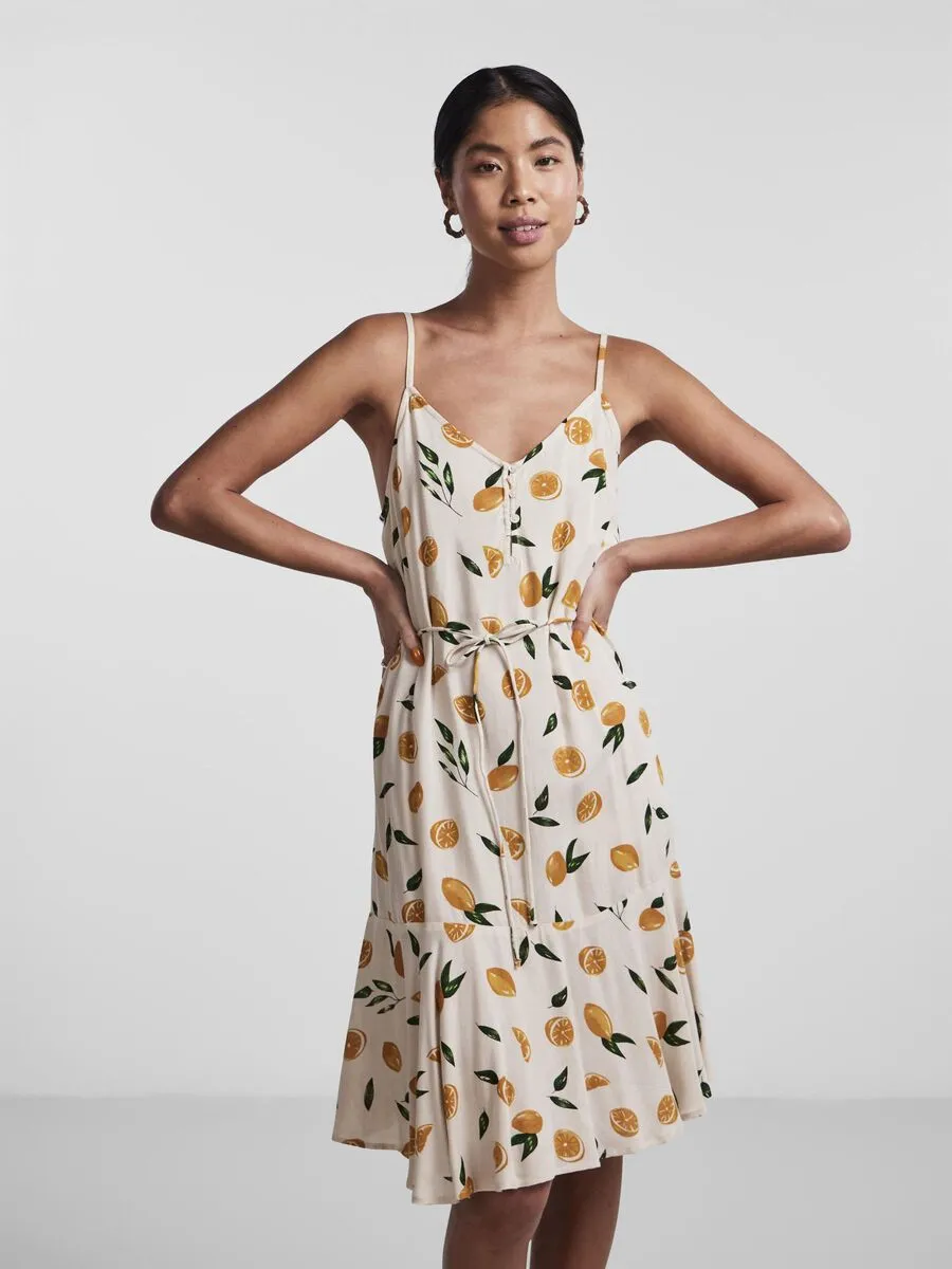 Lemon Print Dress