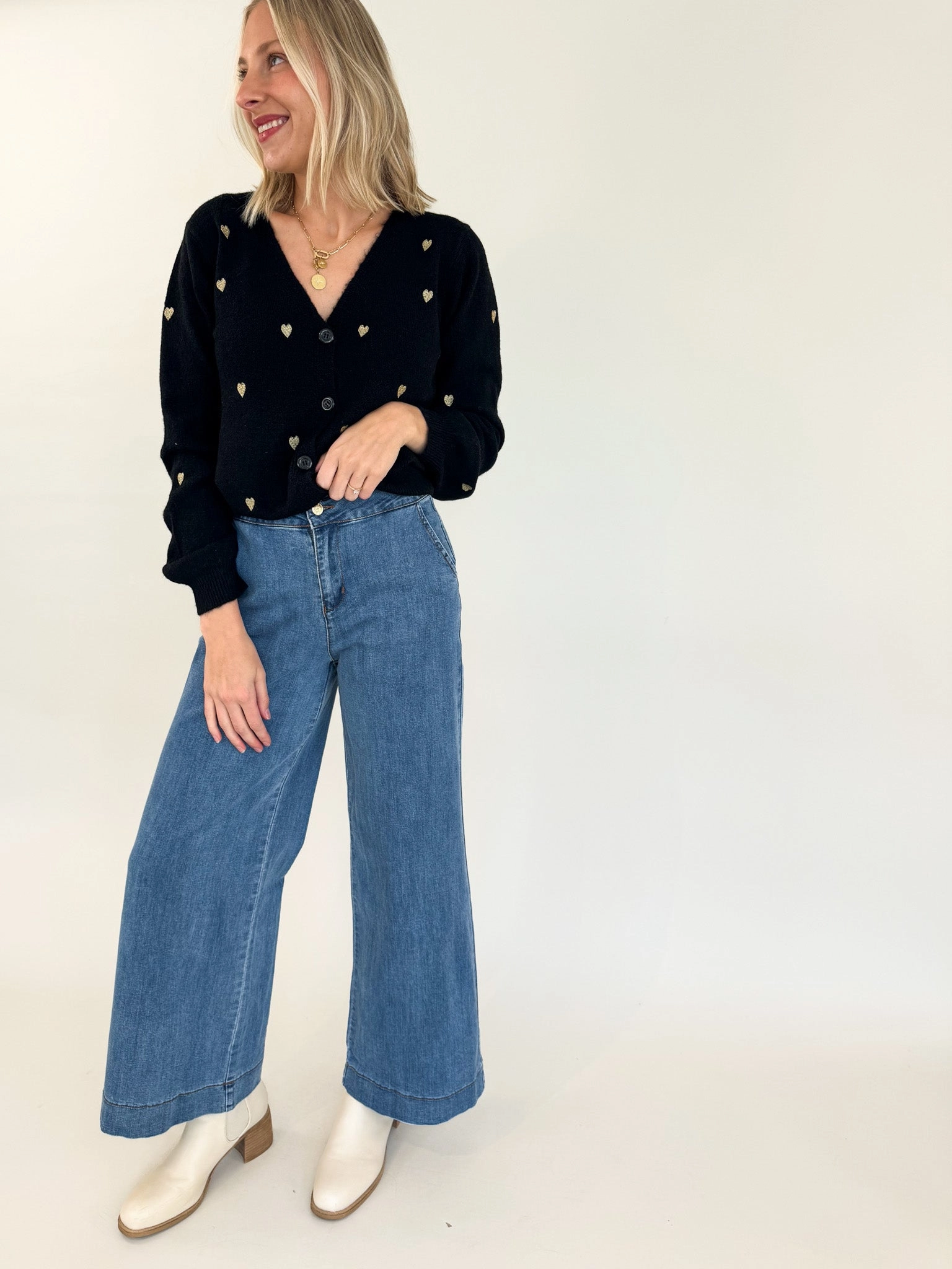 Leona Wide Leg Denim