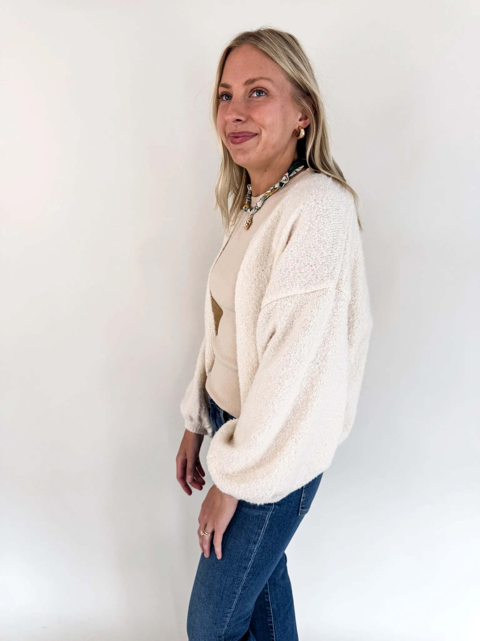 Marley Dolman Sleeve Sweater Cardigan