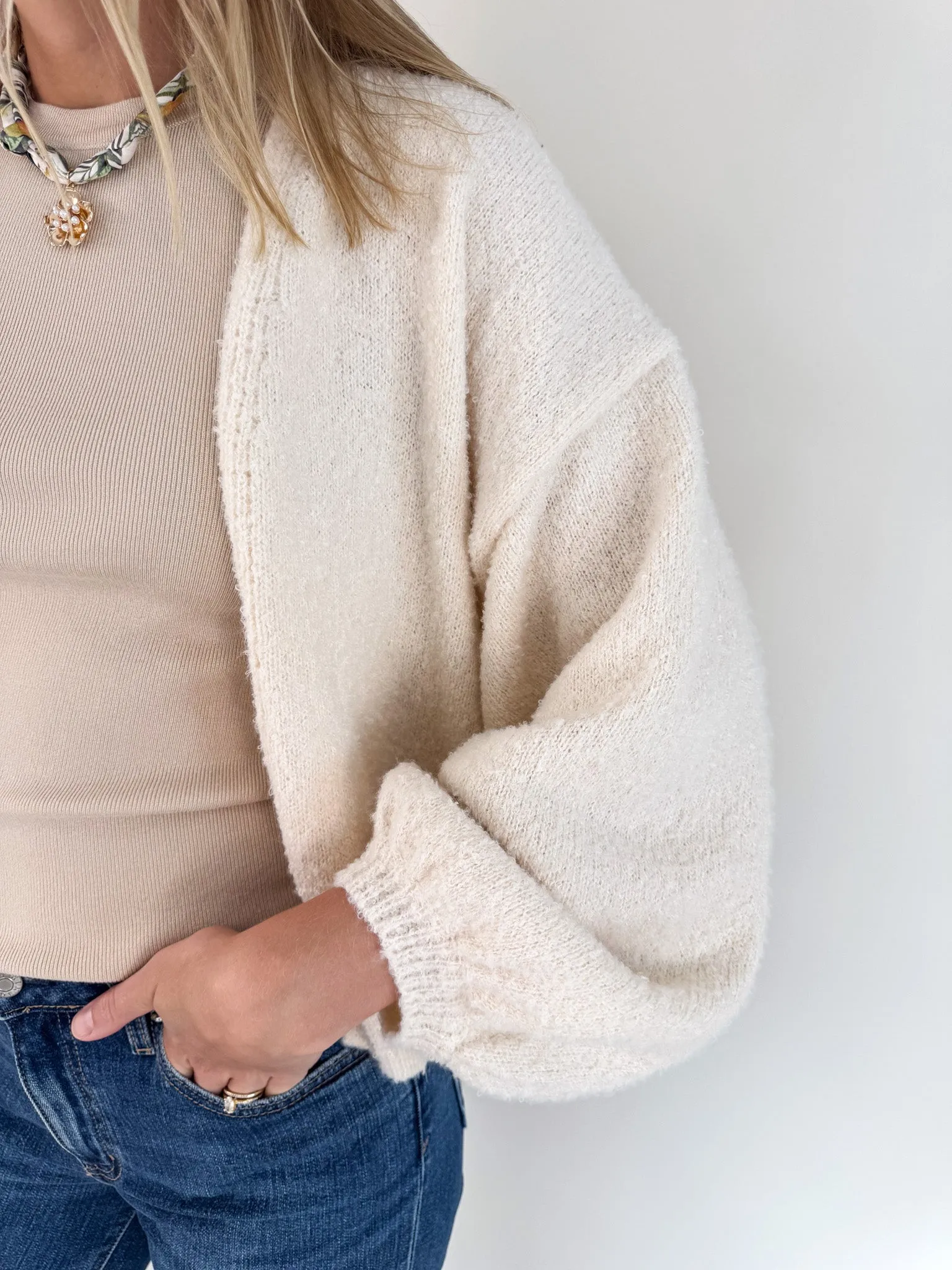 Marley Dolman Sleeve Sweater Cardigan