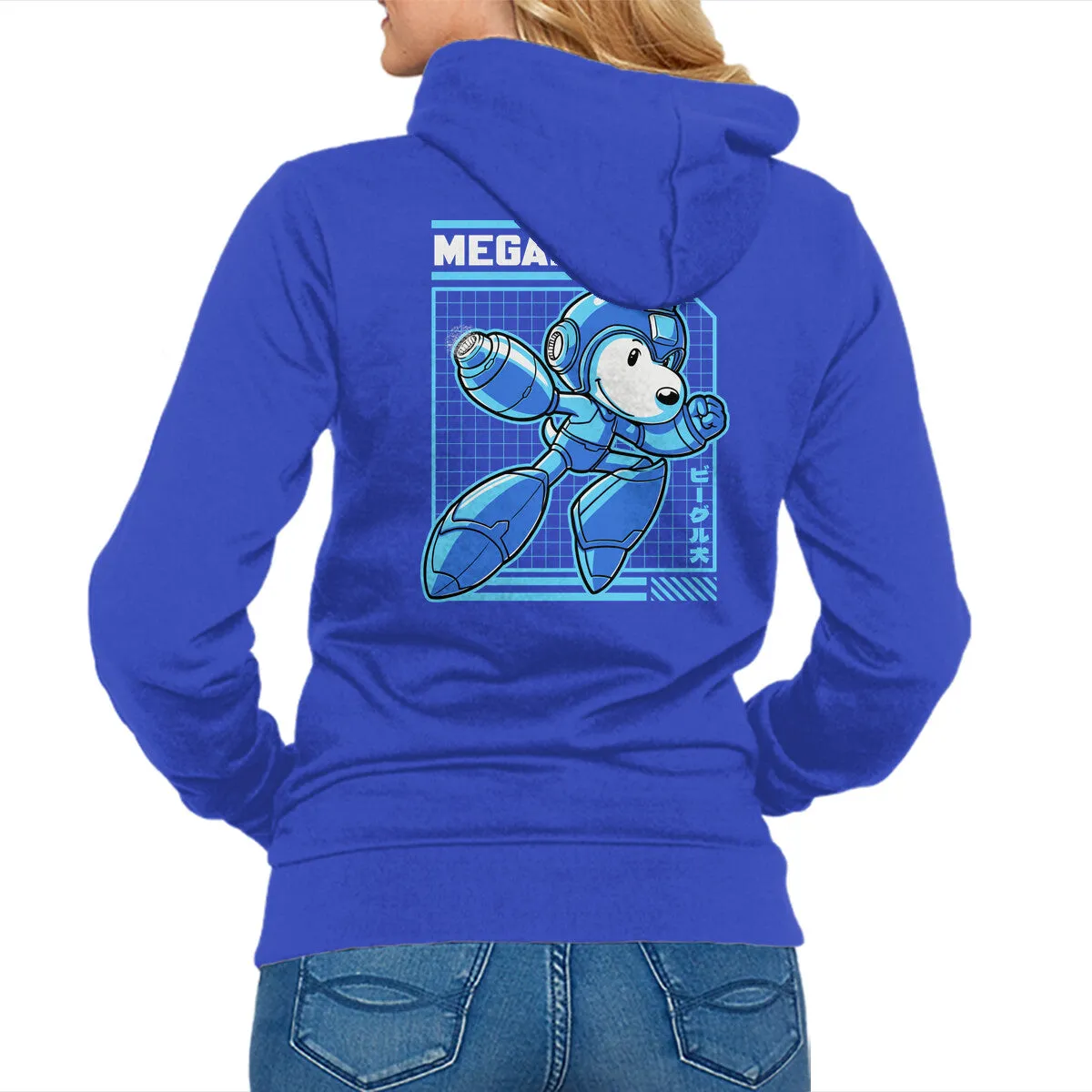 Mega Beagle Videogame Regular Fit Graphic Design