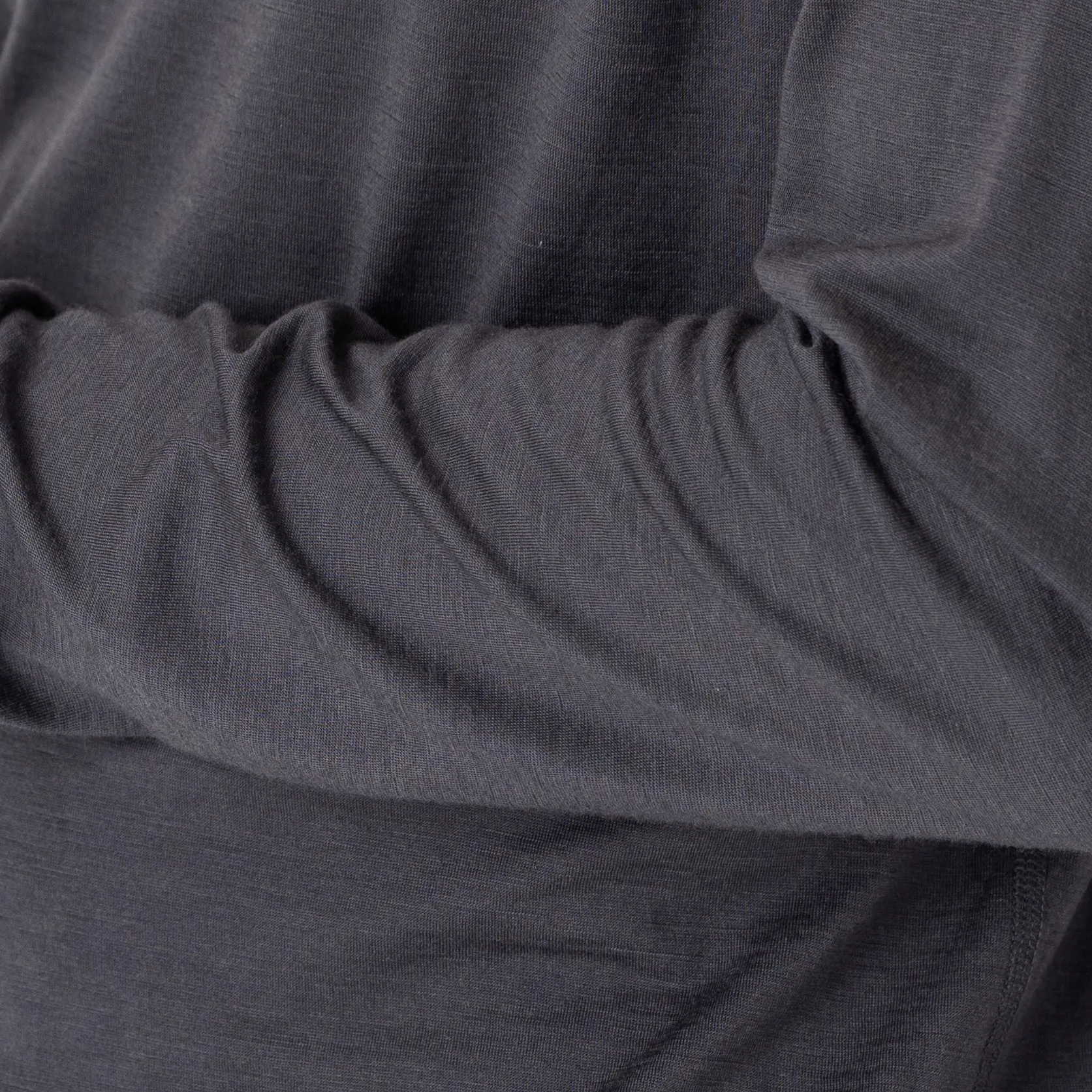 Mens Merino LS Base Layer Ash