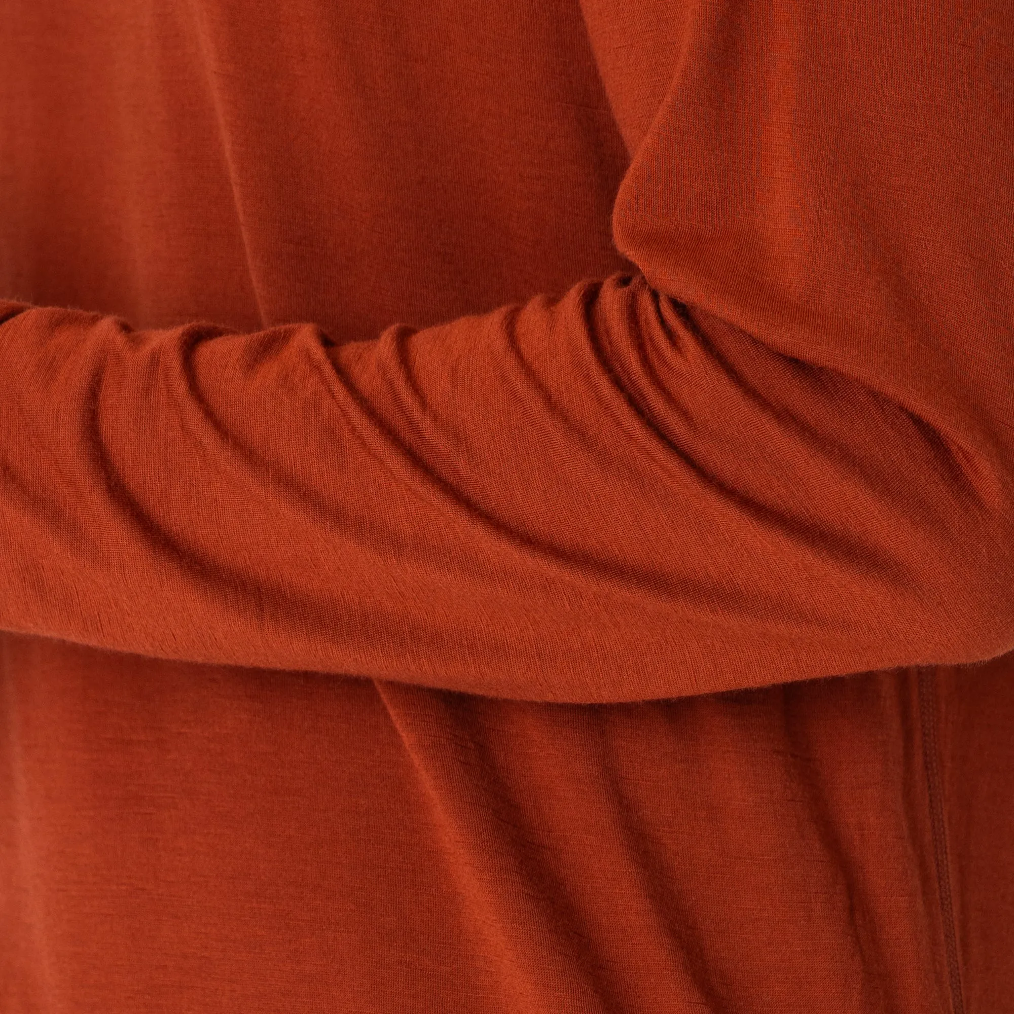 Mens Merino LS Base Layer Tannin