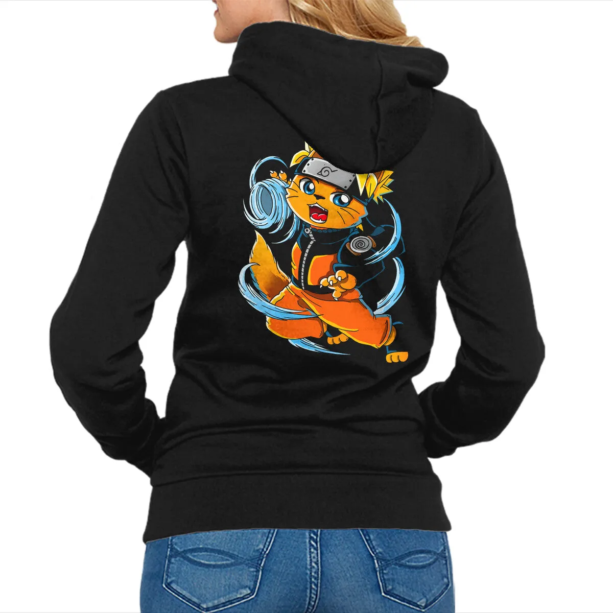 Meowruto Zippered Pocket Warm