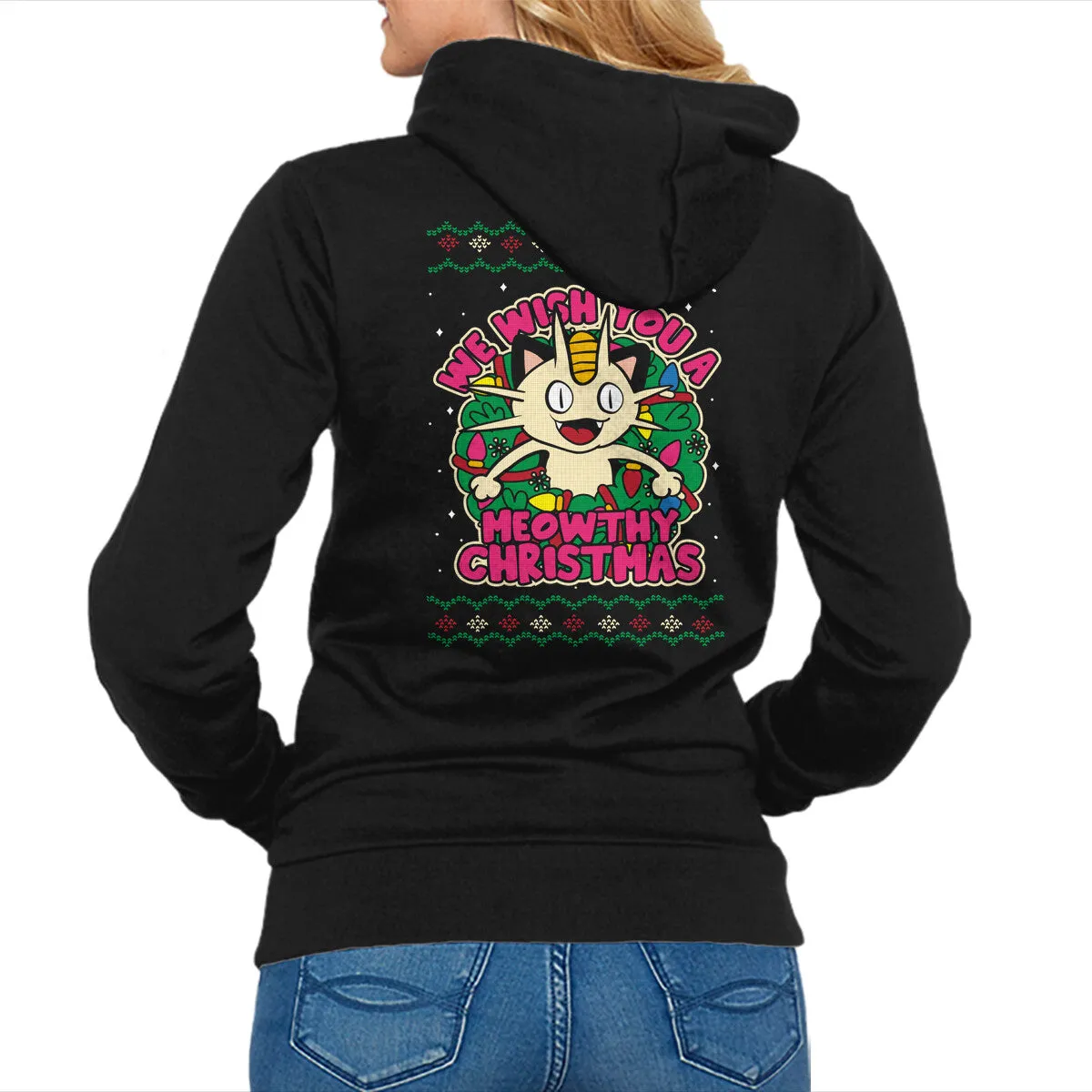 Meowthy Christmas Unisex Sustainable Fabric