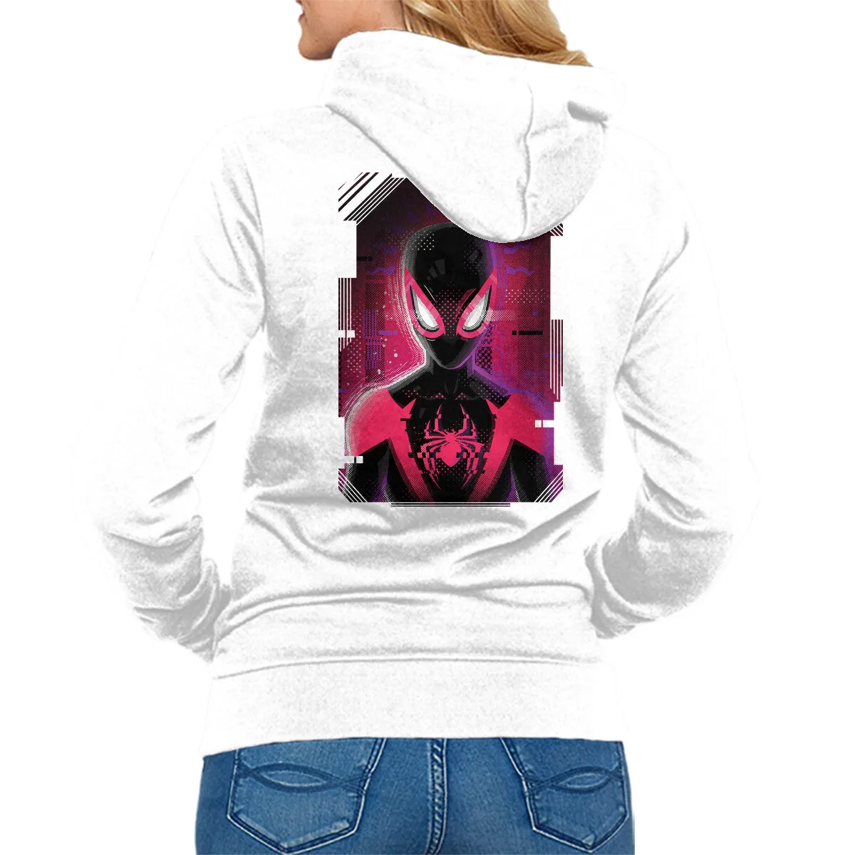Miles Glitch Hoodie Style Personalized