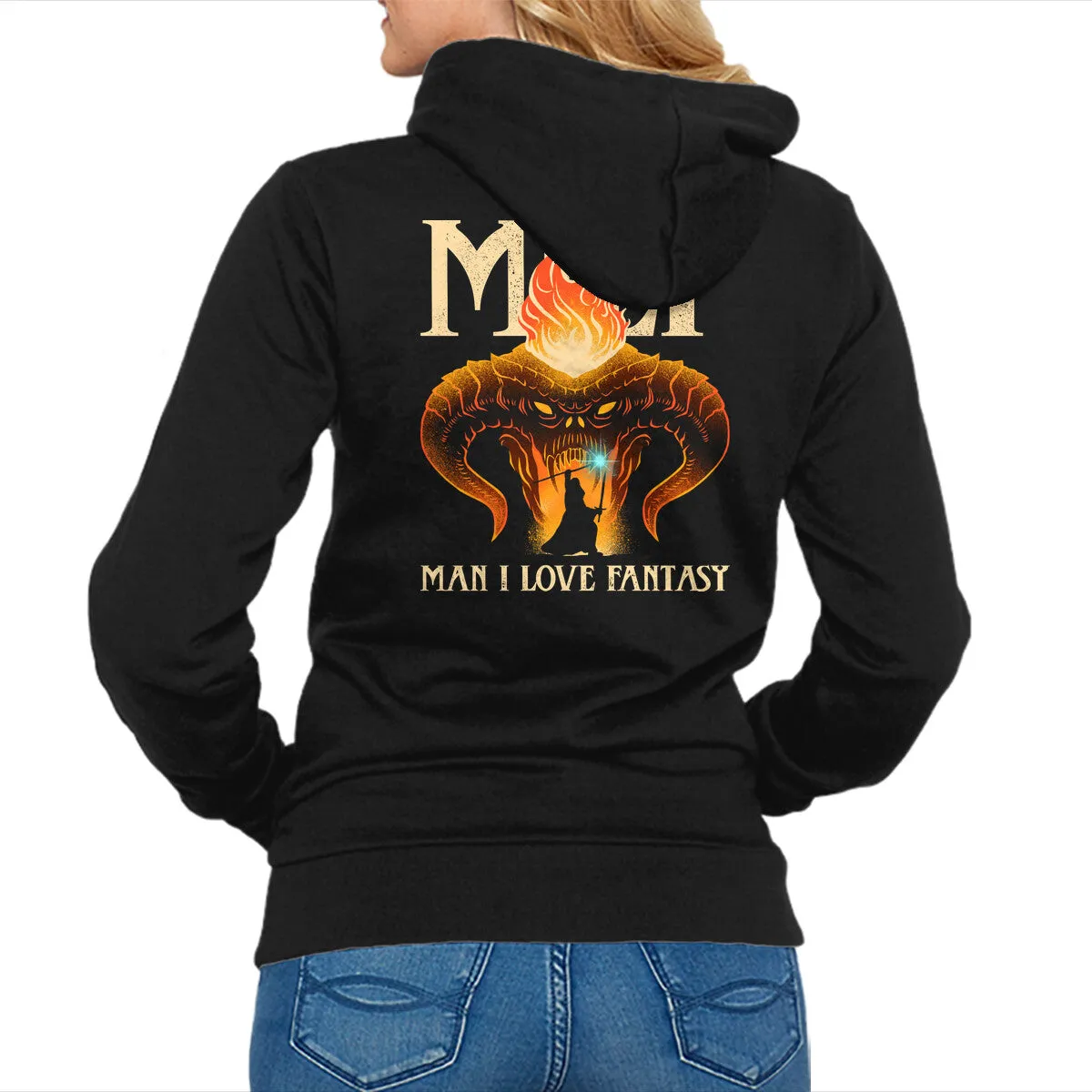 MILF Man I Love Fantasy Core Bold Comfy Hoodie