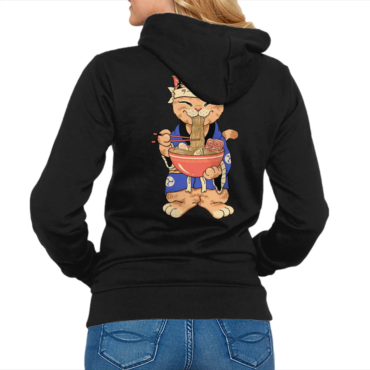 Ramen Meowster Standing scarf accents Snug Wear