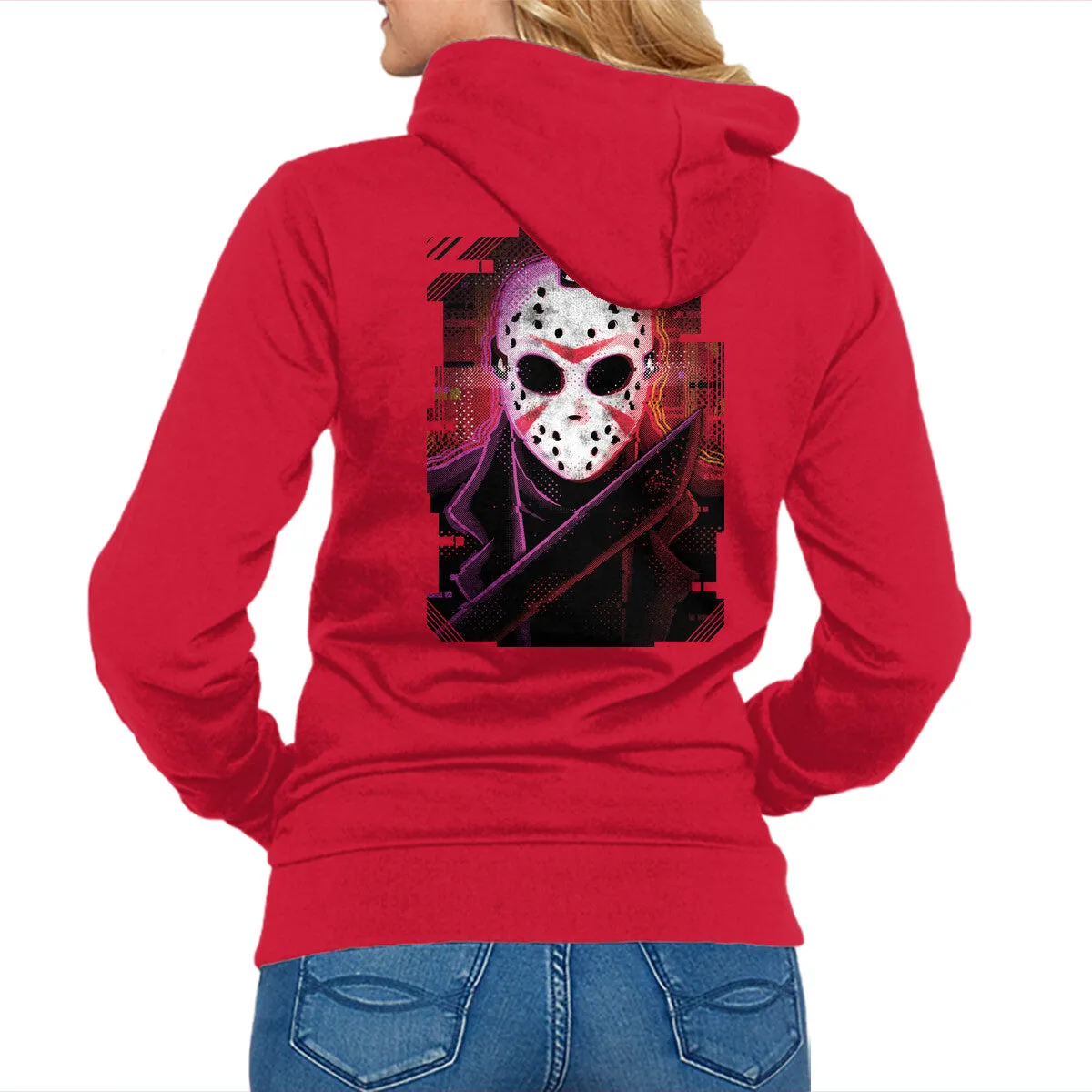 Casual Hoodie Jason Glitch